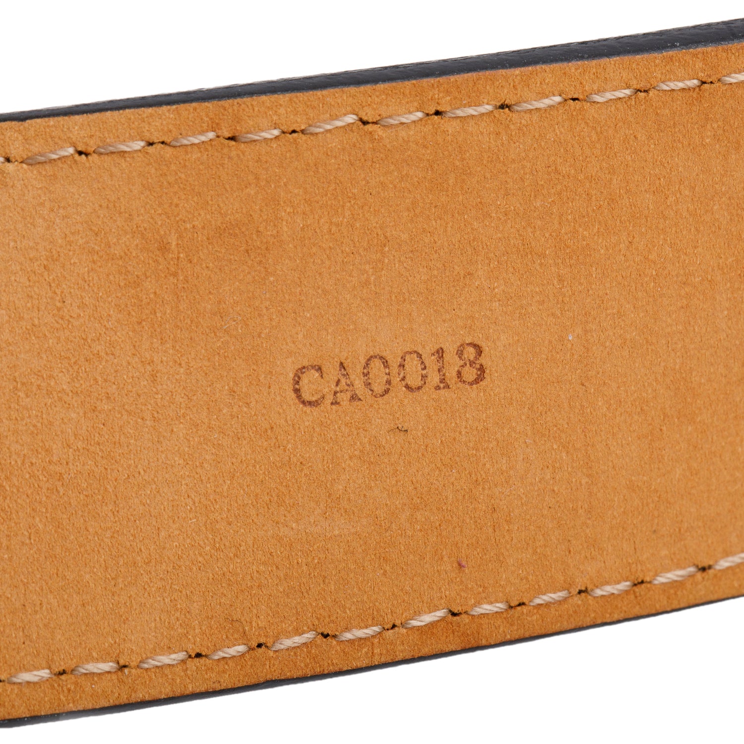 Louis Vuitton Black Epi Leather LV Initiales 30 MM Belt 80 32