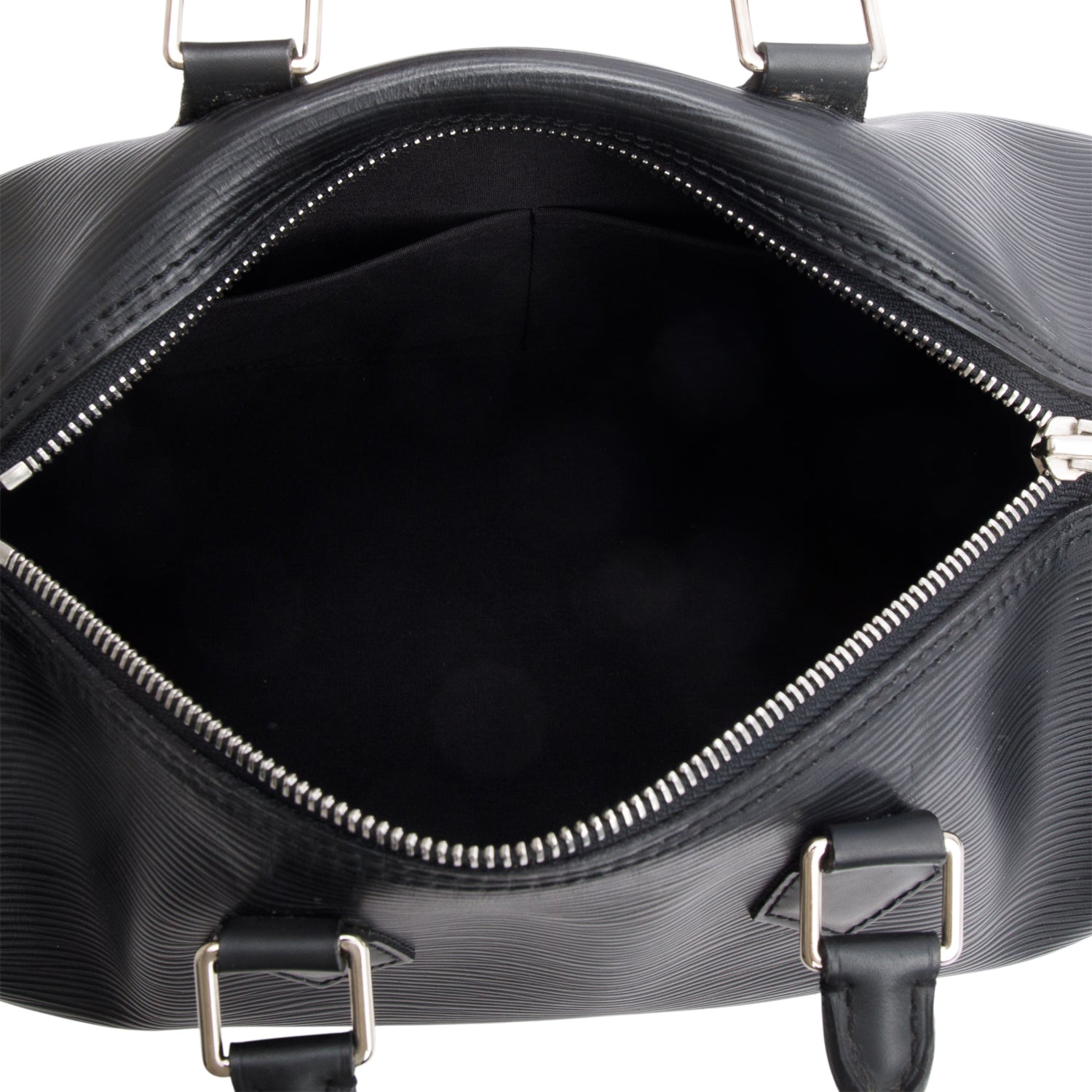 Louis Vuitton Black Epi Leather Speedy 25