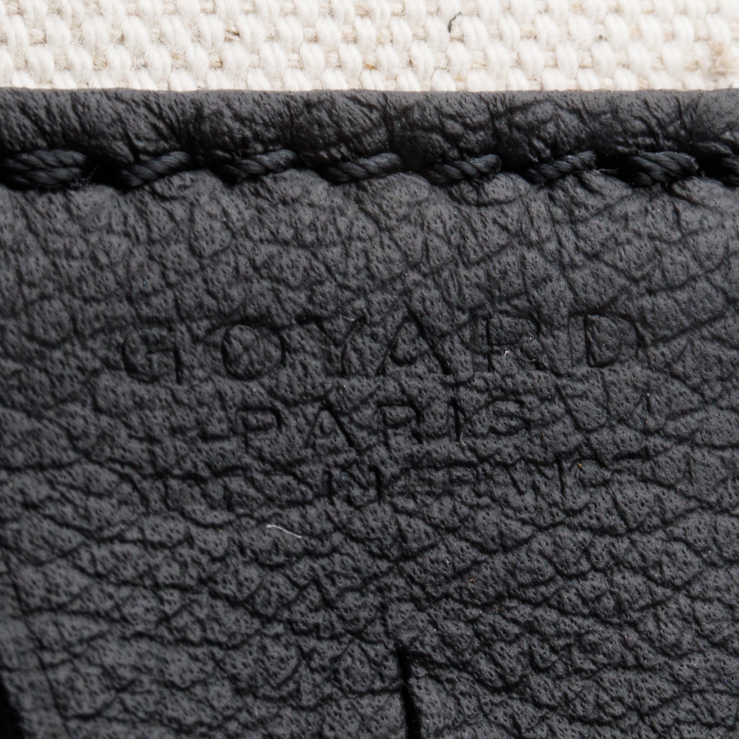 Goyard Black Monogram Canvas Artois MM