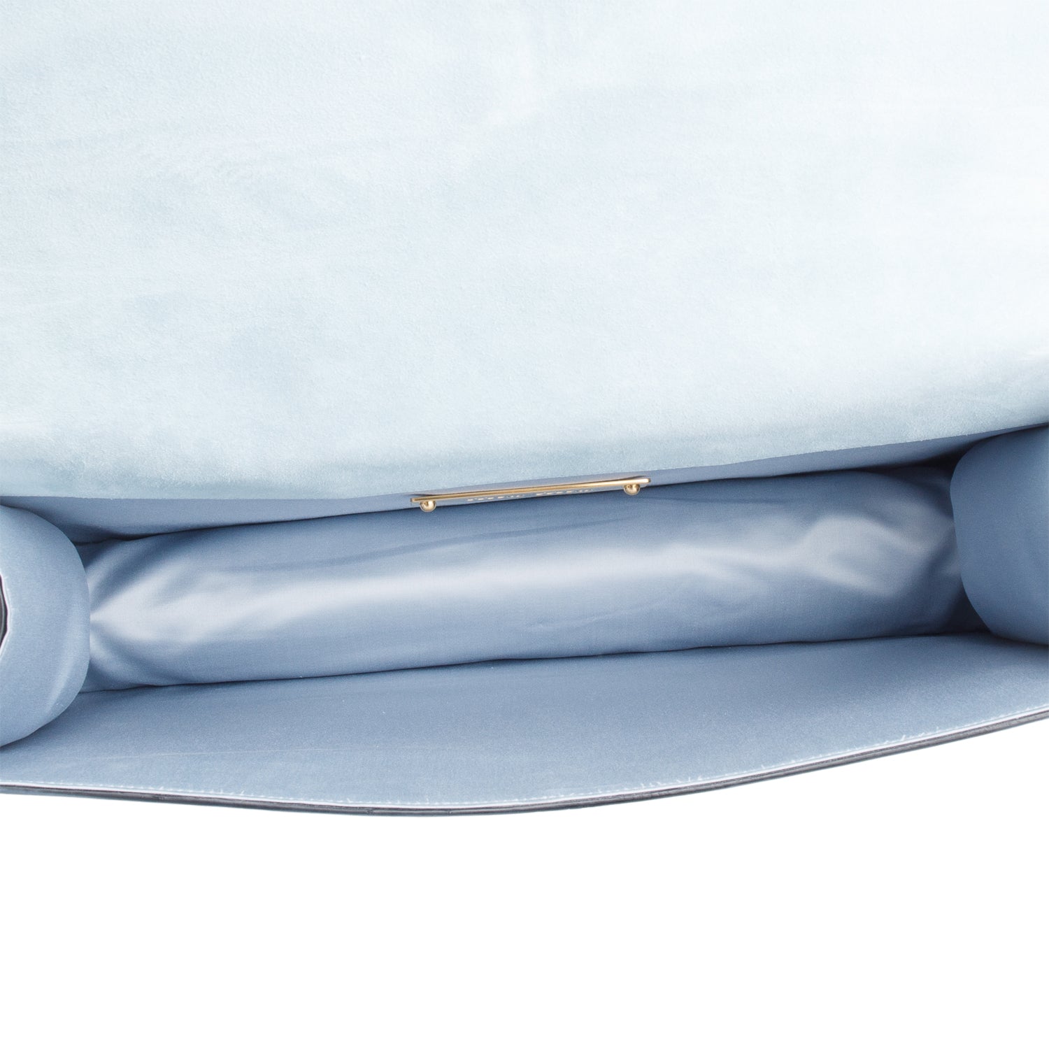 Miu Miu Blue Leather Lady Jewelled Madras XL Flap Bag