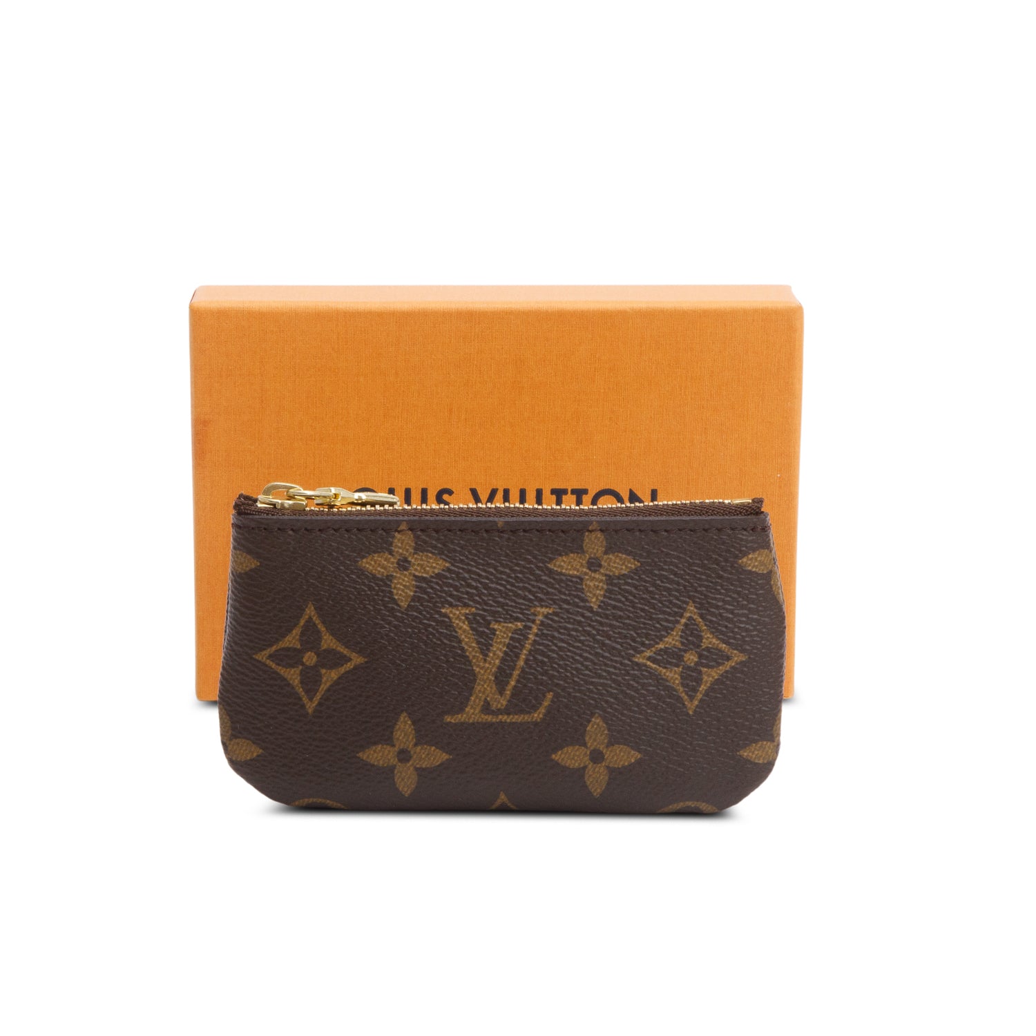 Louis Vuitton Monogram Key Pouch w/ Box & Receipt