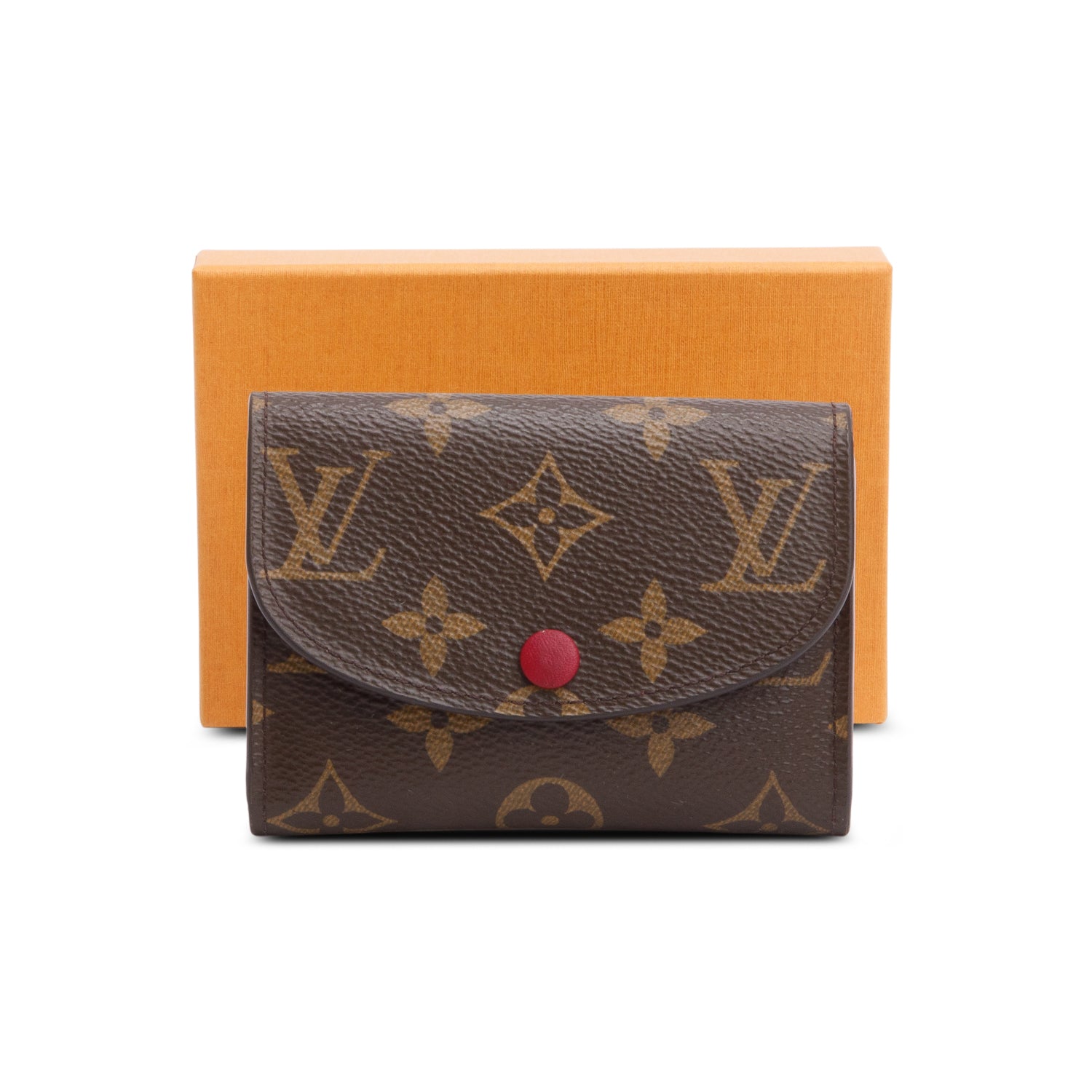 Louis Vuitton Monogram Fushcia Coin Purse w/ Box & Receipt