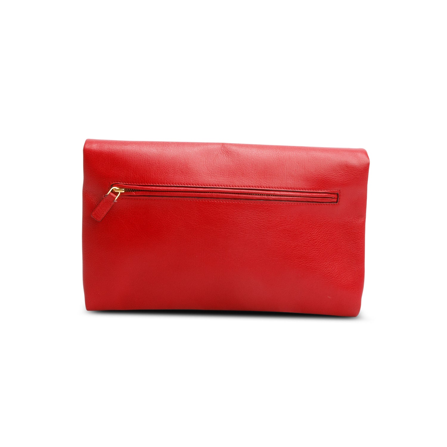 Tom Ford Red Leather Natalia Convertible Clutch