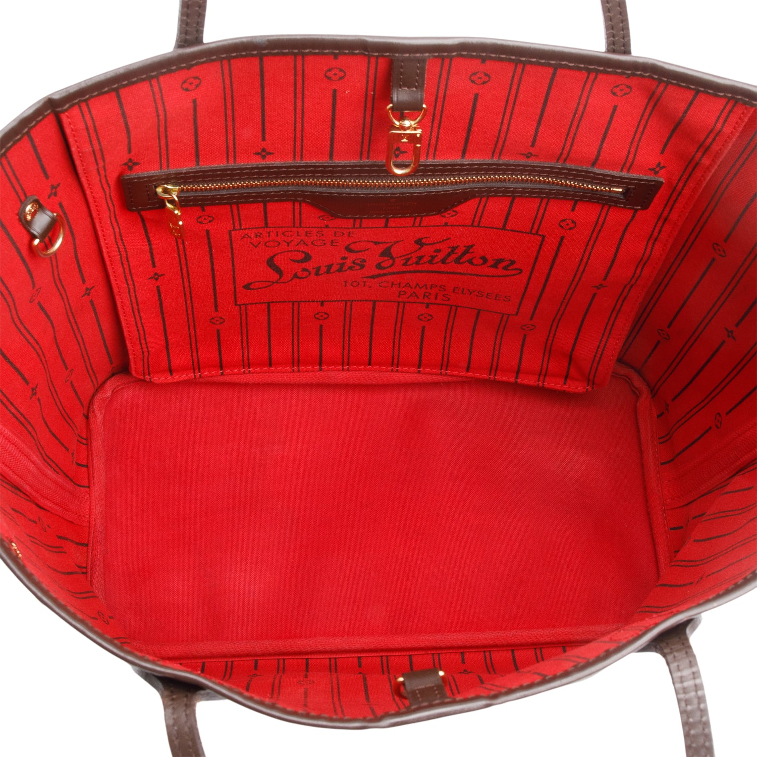 Louis Vuitton Damier Ebene Neverfull MM