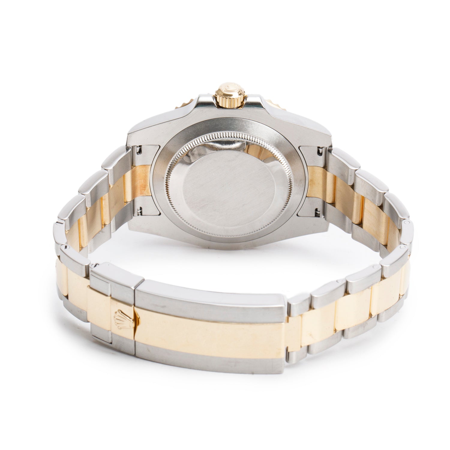 Rolex Stainless Steel & 18k Yellow Gold Submariner Date 40 MM Automatic Watch Blue Dial 116613 w/ Box & Papers