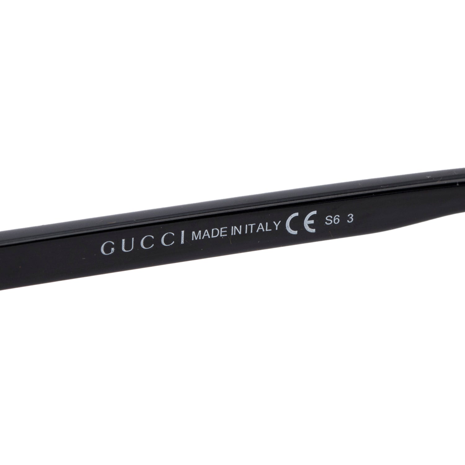 Gucci GG3108/S Black Acetate Web Interlocking G Logo Oversize Sunglasses w/ Case