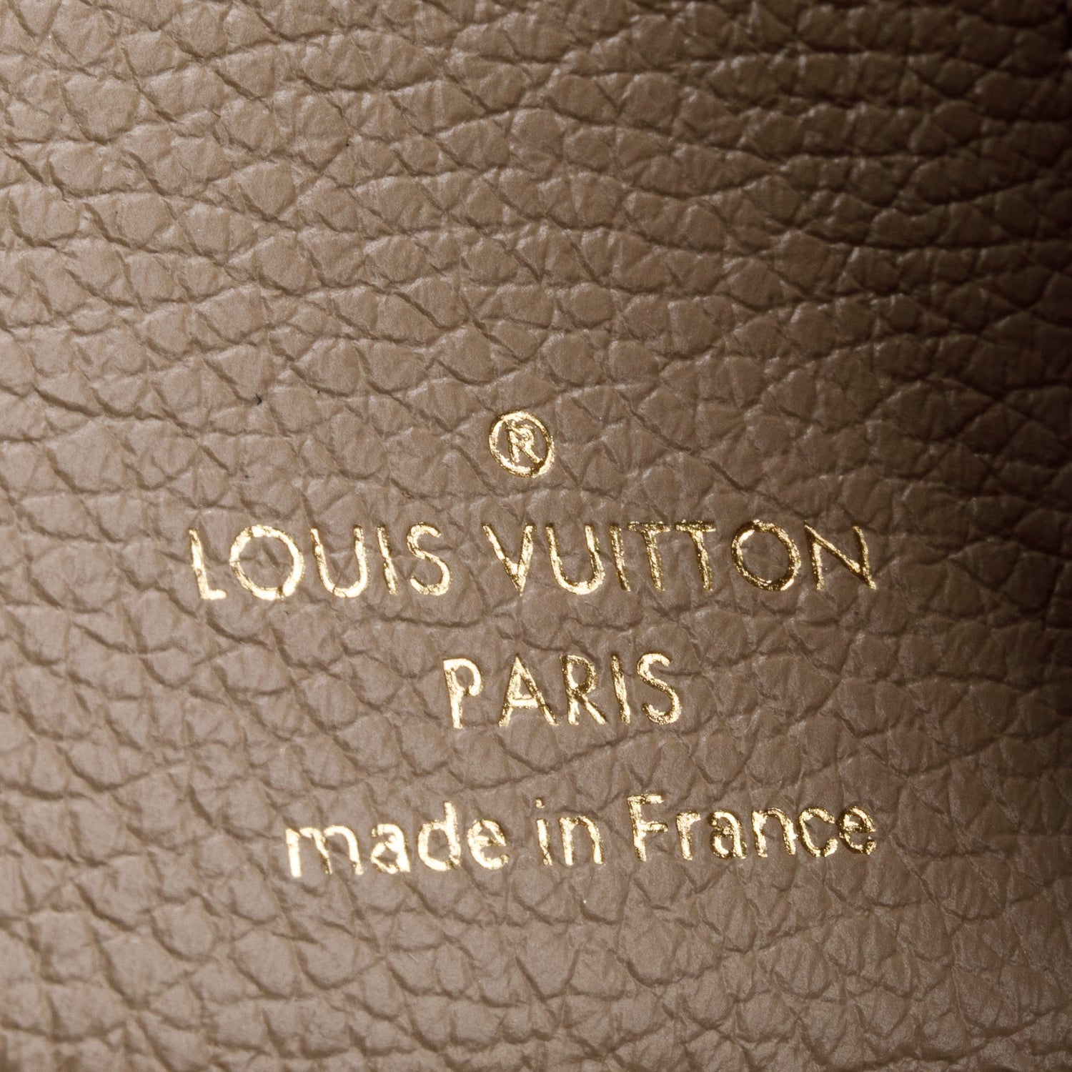 Louis Vuitton 2022 Taupe Monogram Empreinte Leather Victorine Wallet w/ Box & Receipt