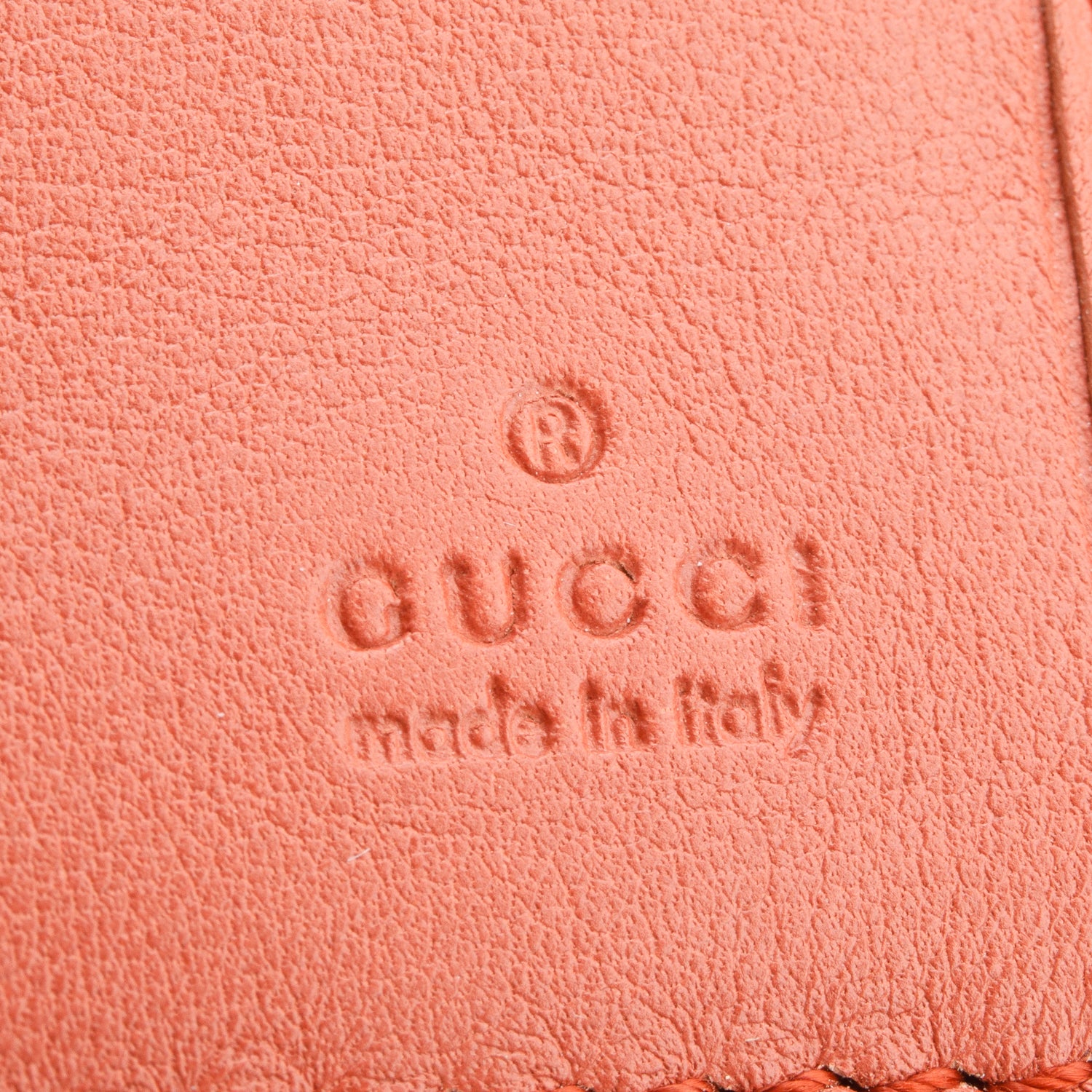 Gucci Red Guccissima GG Signature Leather Continental Wallet