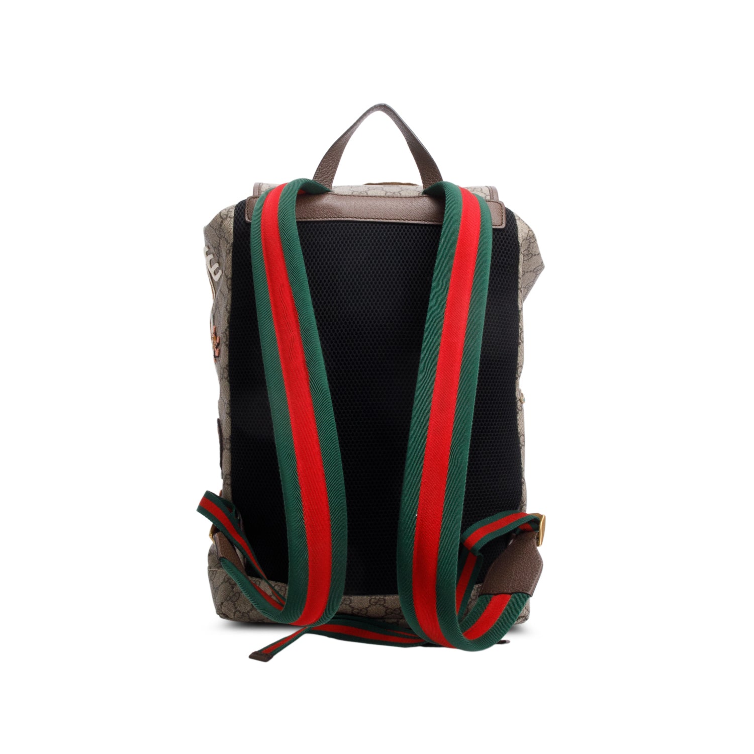 Gucci GG Supreme Applique Soft Courrier Backpack
