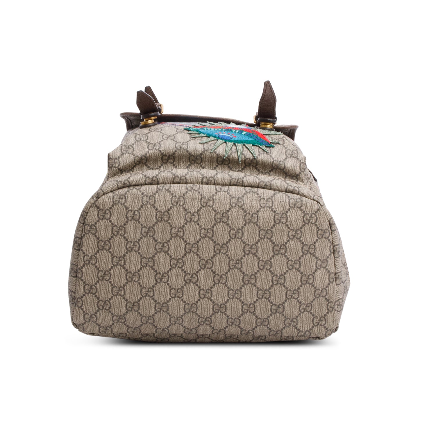 Gucci GG Supreme Applique Soft Courrier Backpack