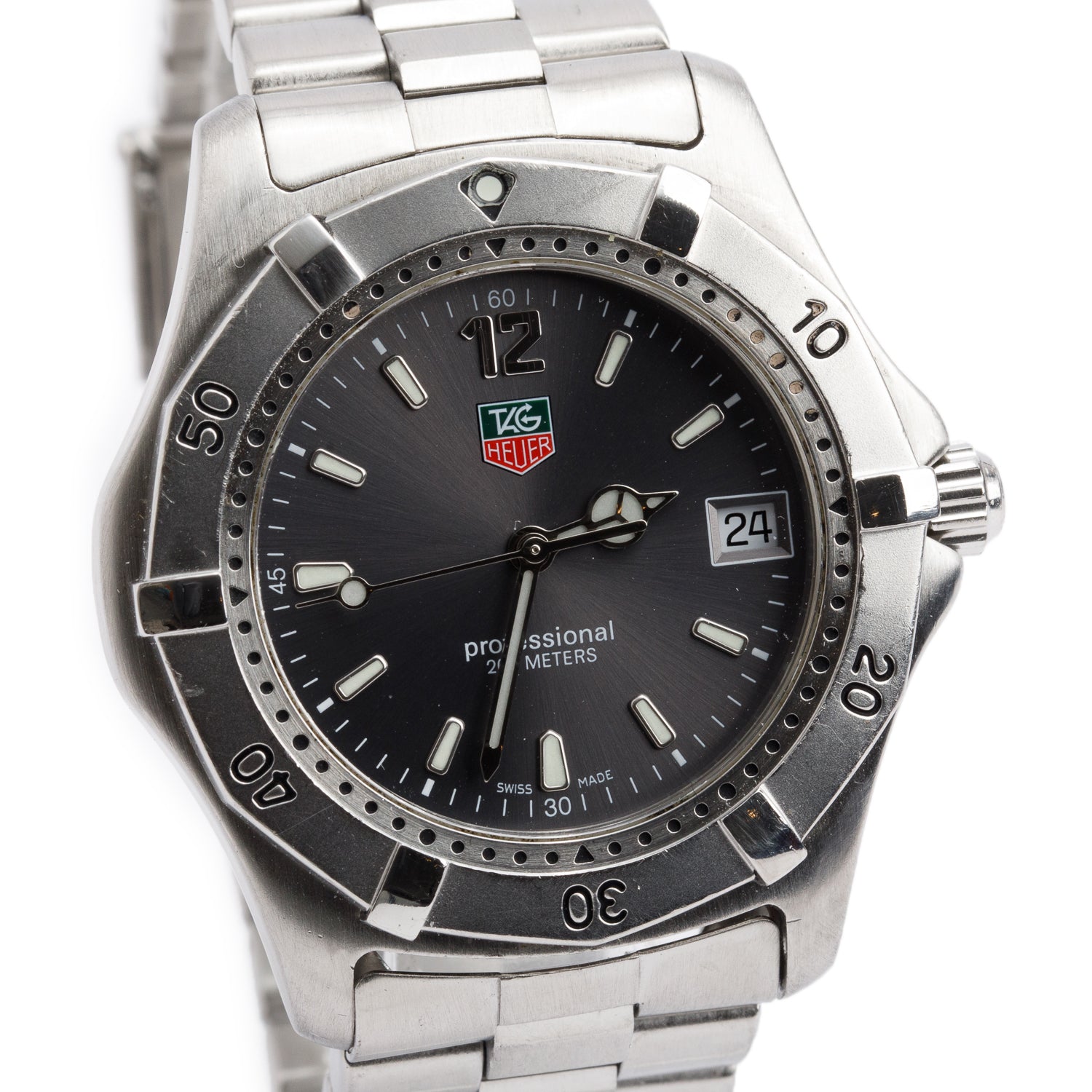 Tag Heuer Stainless Steel 2000 Professional 200M 38 MM Quartz