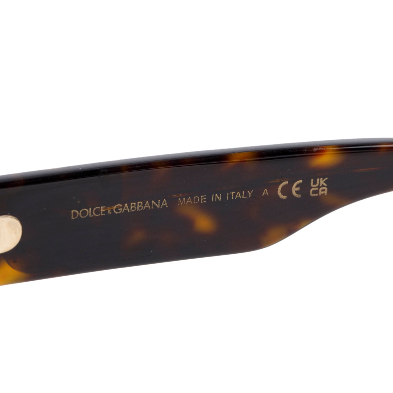 Dolce & Gabbana DG 4405 Brown Havana Acetate Crossed Sunglasses