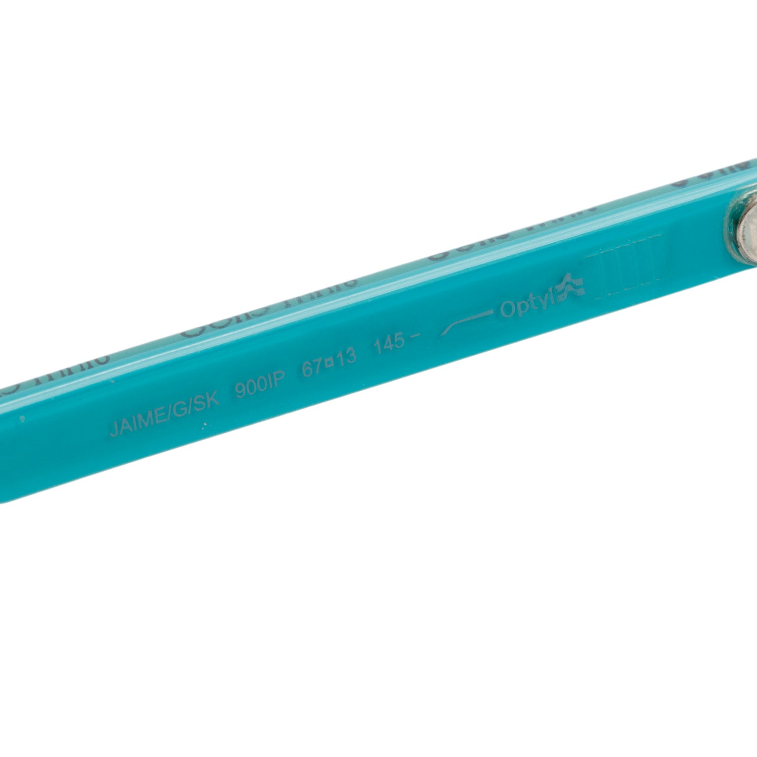 Jimmy Choo Jamie/G/SK Teal Acetate Square Sunglasses