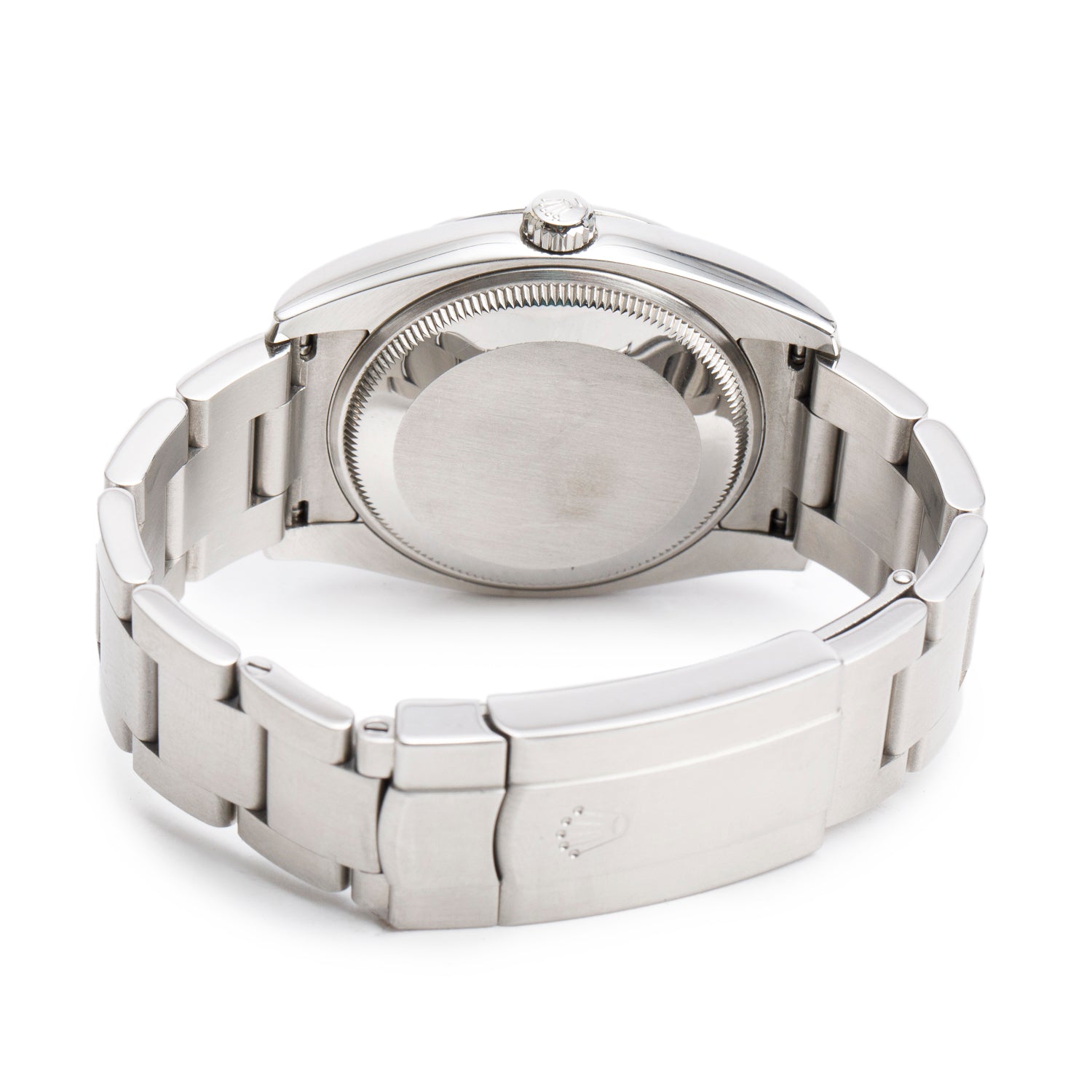 Rolex Stainless Steel Oyster Perpetual Air King 34 MM Automatic Watch Silver Dial 114200