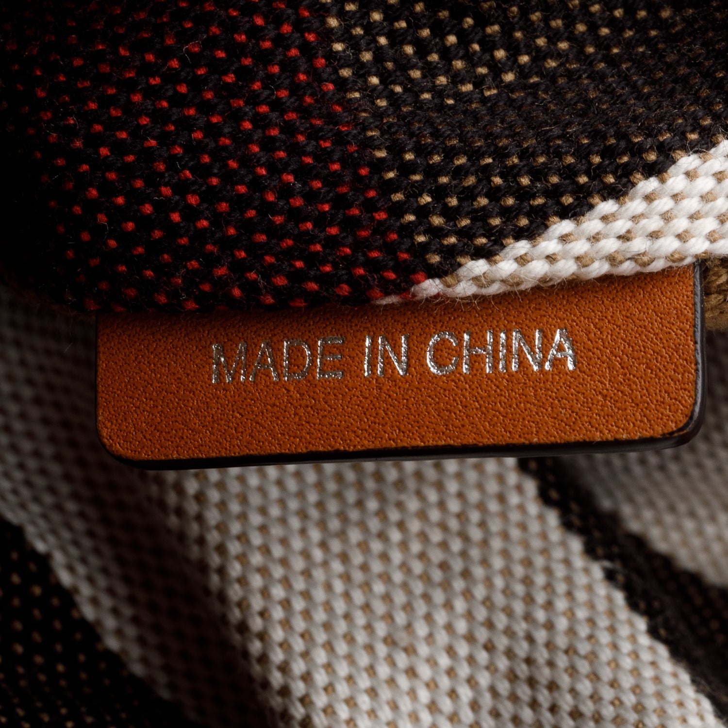 Burberry Brown Grained Leather Canvas Check Medium Maidstone Tote