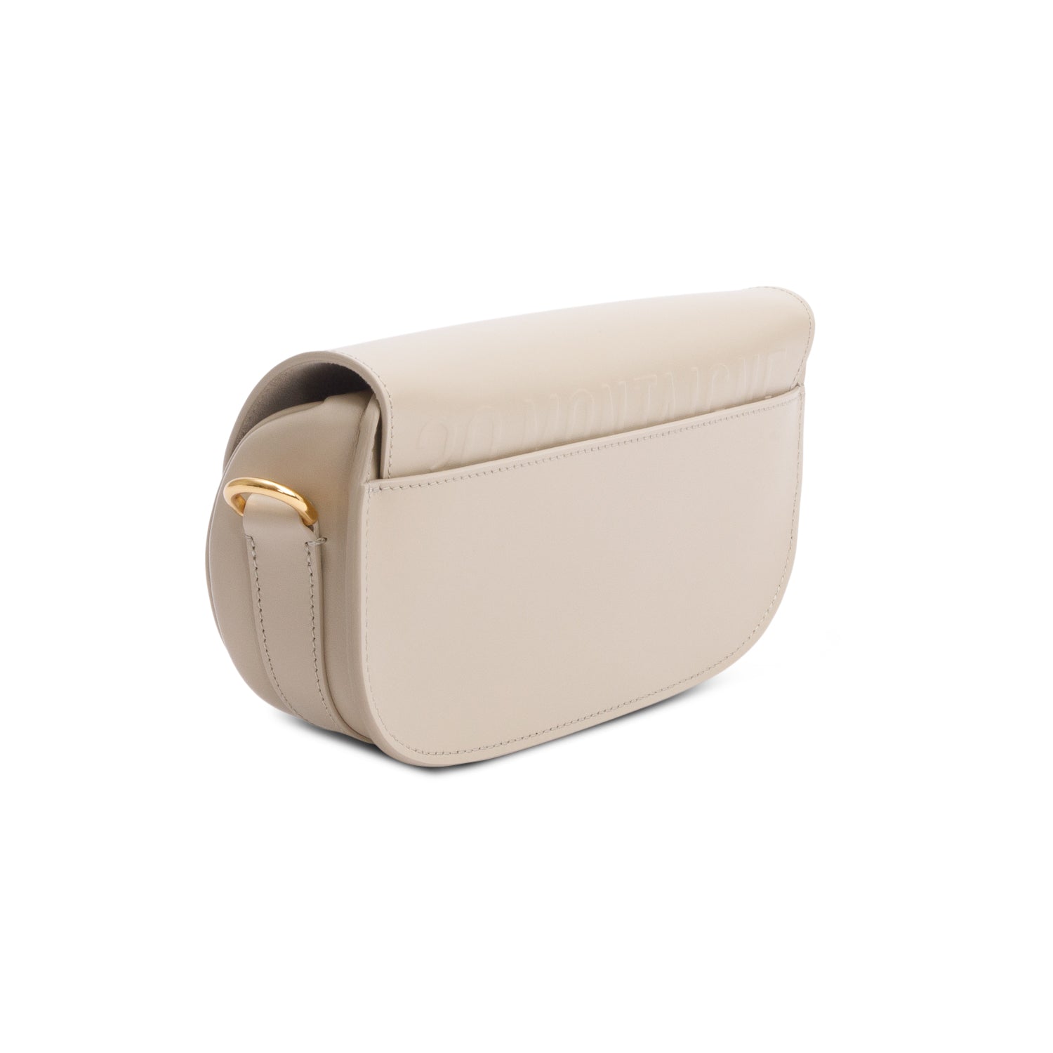 Christian Dior 2022 Taupe Box Calfskin East-West Bobby Bag w/ Authenticity Card