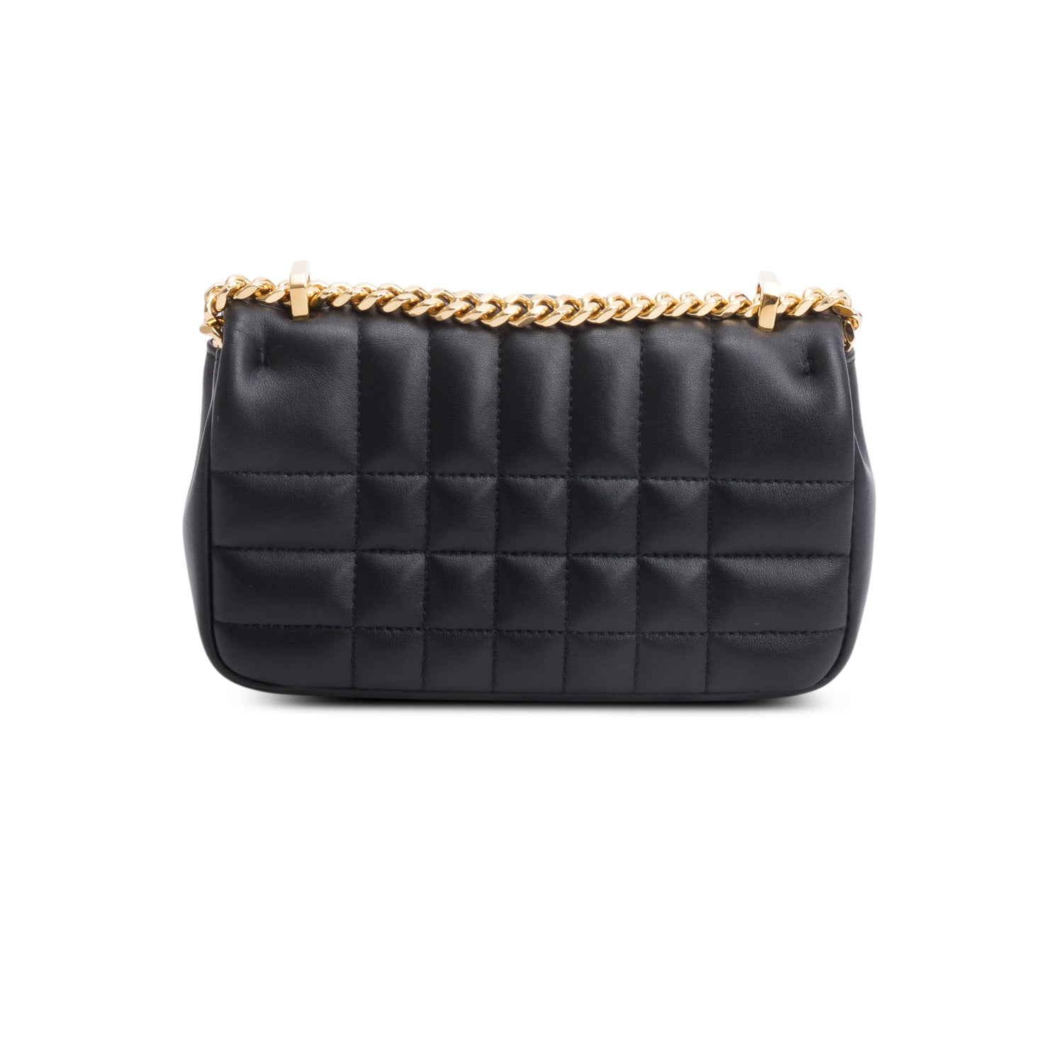 Burberry Black Quilted Leather Mini Lola Bag