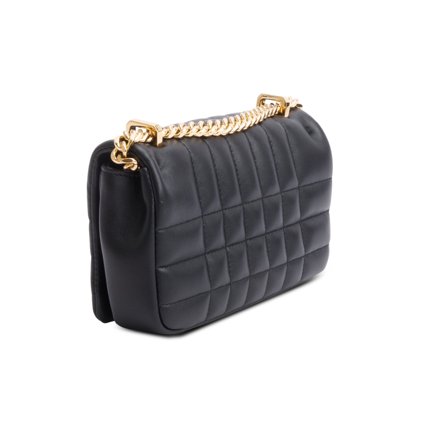 Burberry Black Quilted Leather Mini Lola Bag