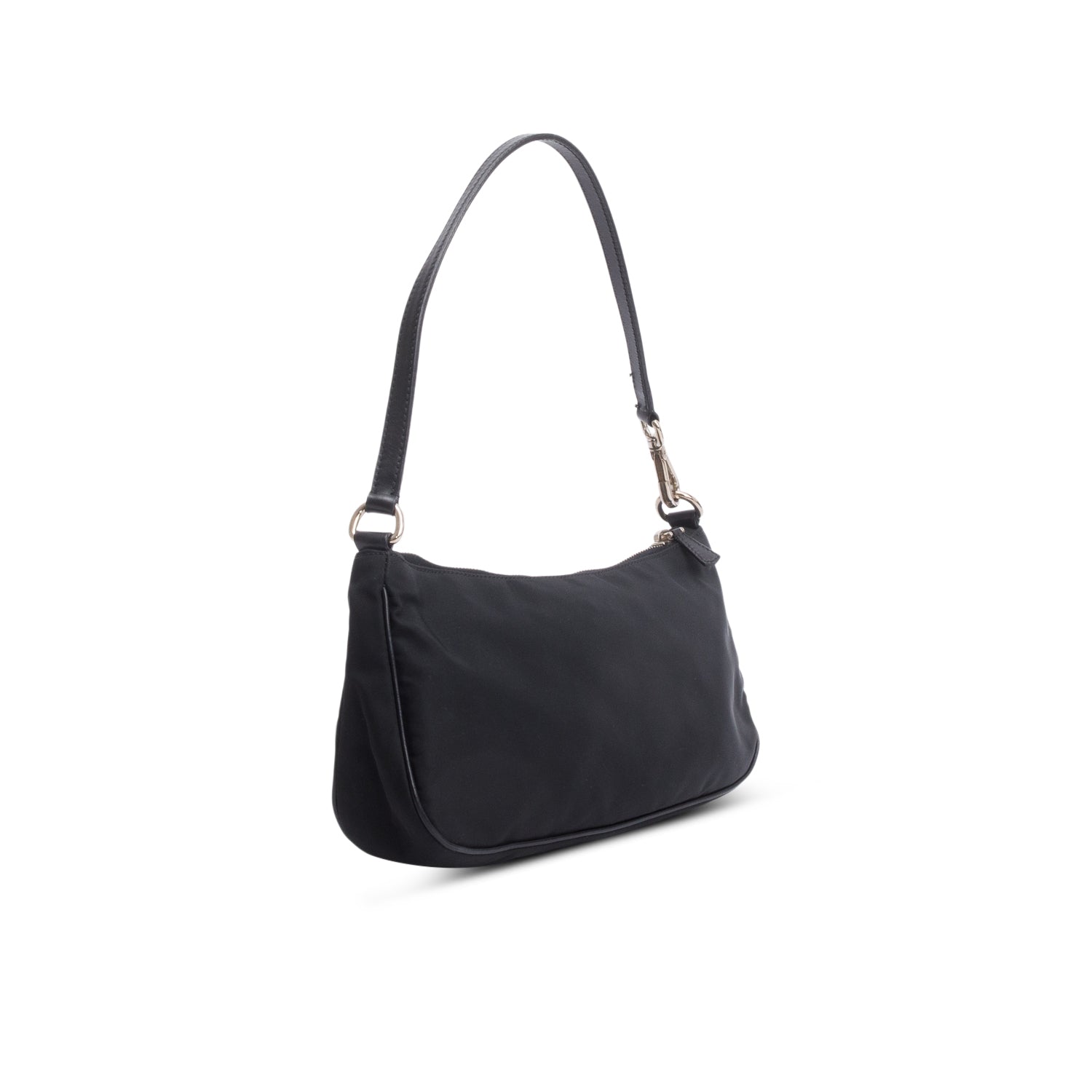 Prada Black Tessuto Nylon Pochette