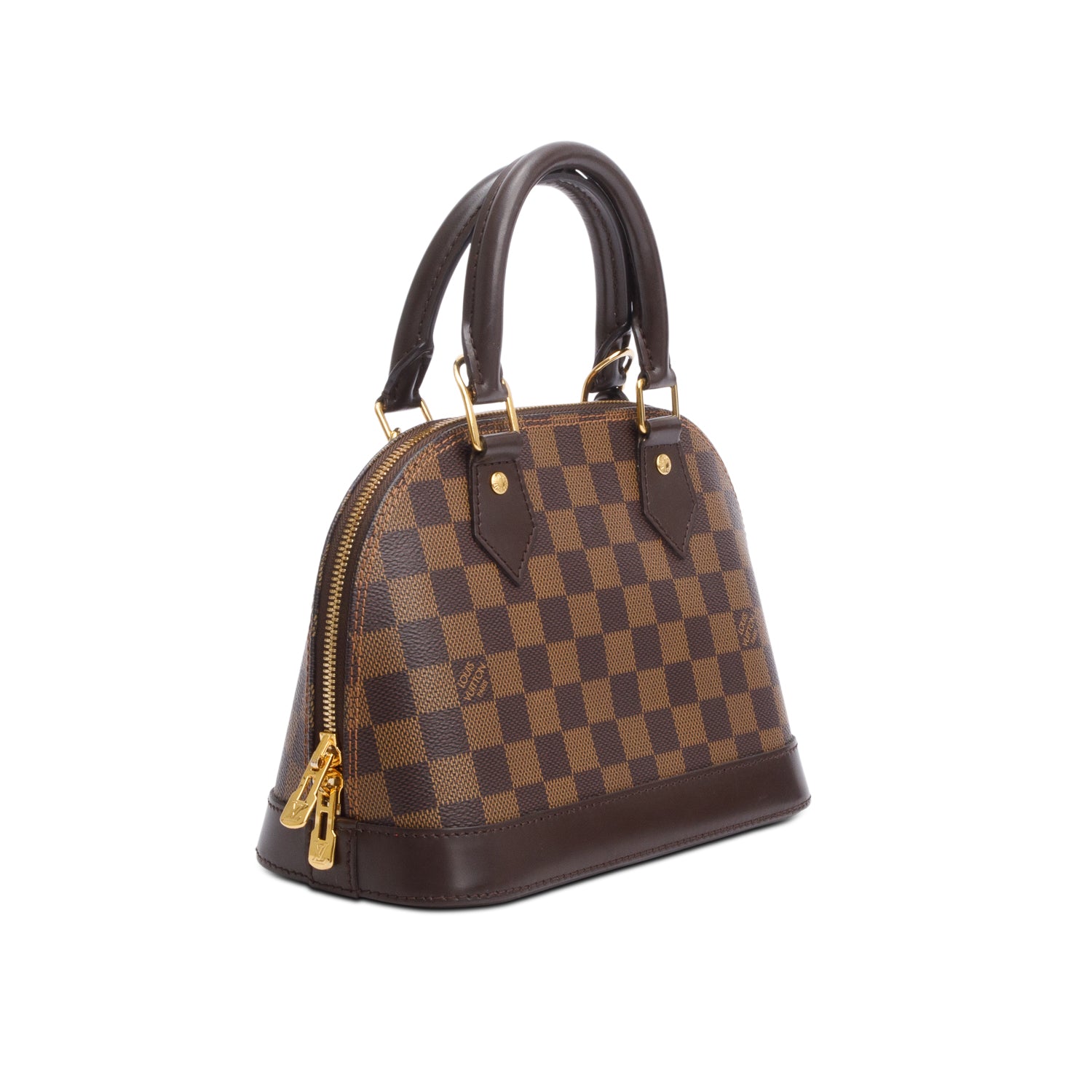 Louis Vuitton 2020 Damier Ebene Alma BB w/ Strap