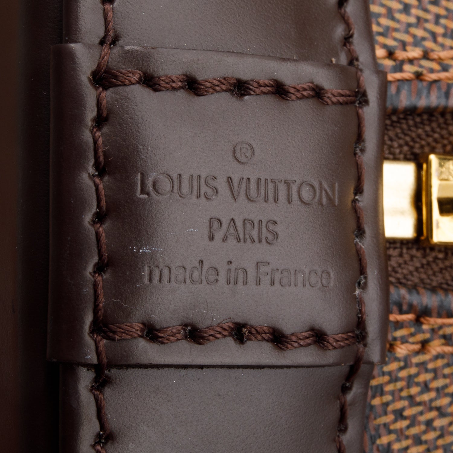 Louis Vuitton 2020 Damier Ebene Alma BB w/ Strap
