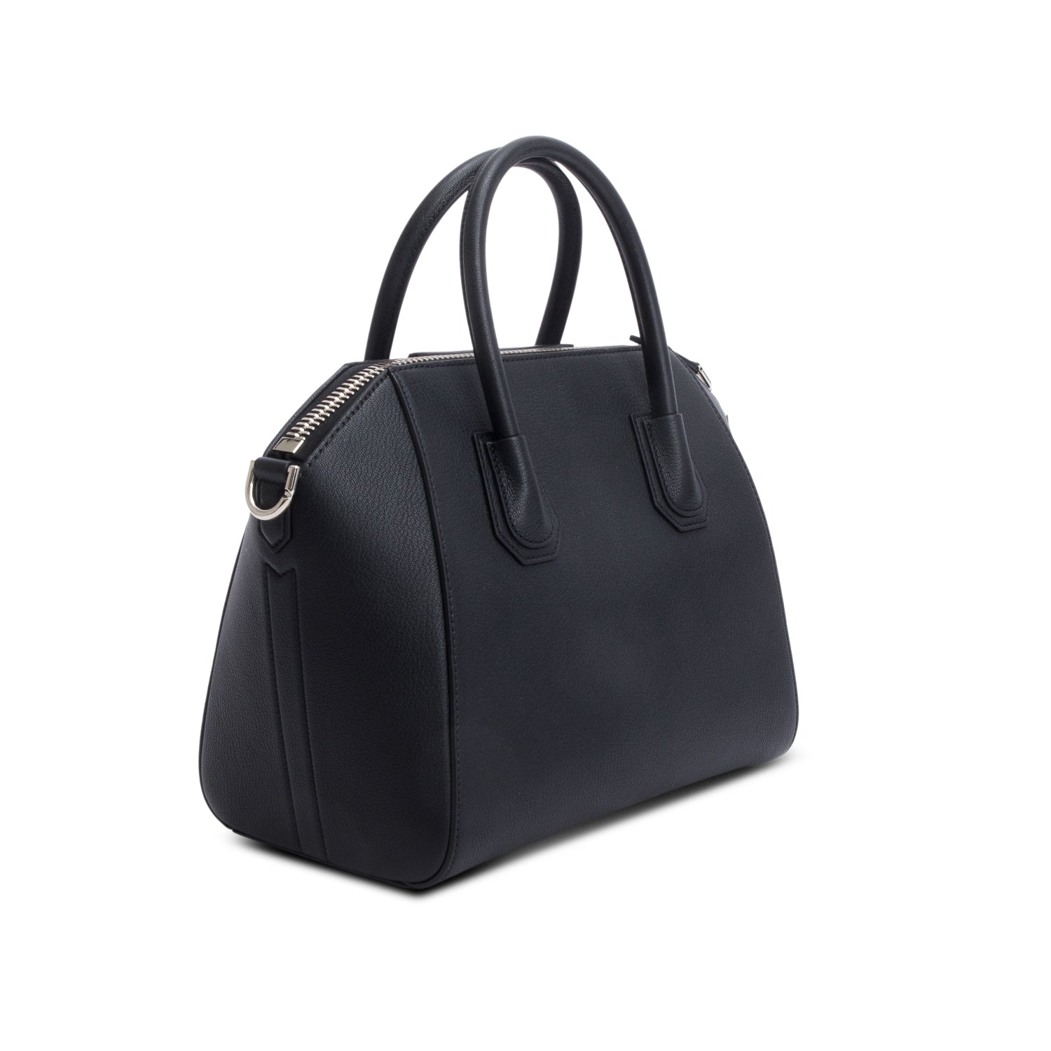 Givenchy Black Grained Leather Small Antigona Satchel