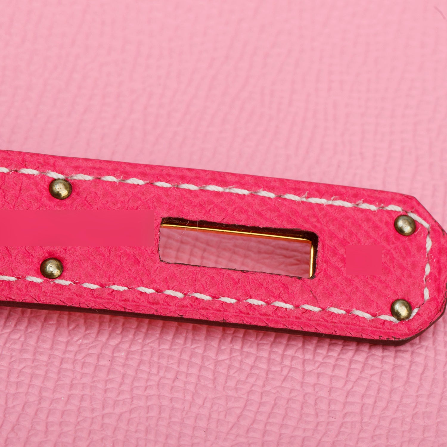 Hermes 'Special Order' Bubblegum Pink and Rose Tyrien Epsom Birkin 35 w/ Box