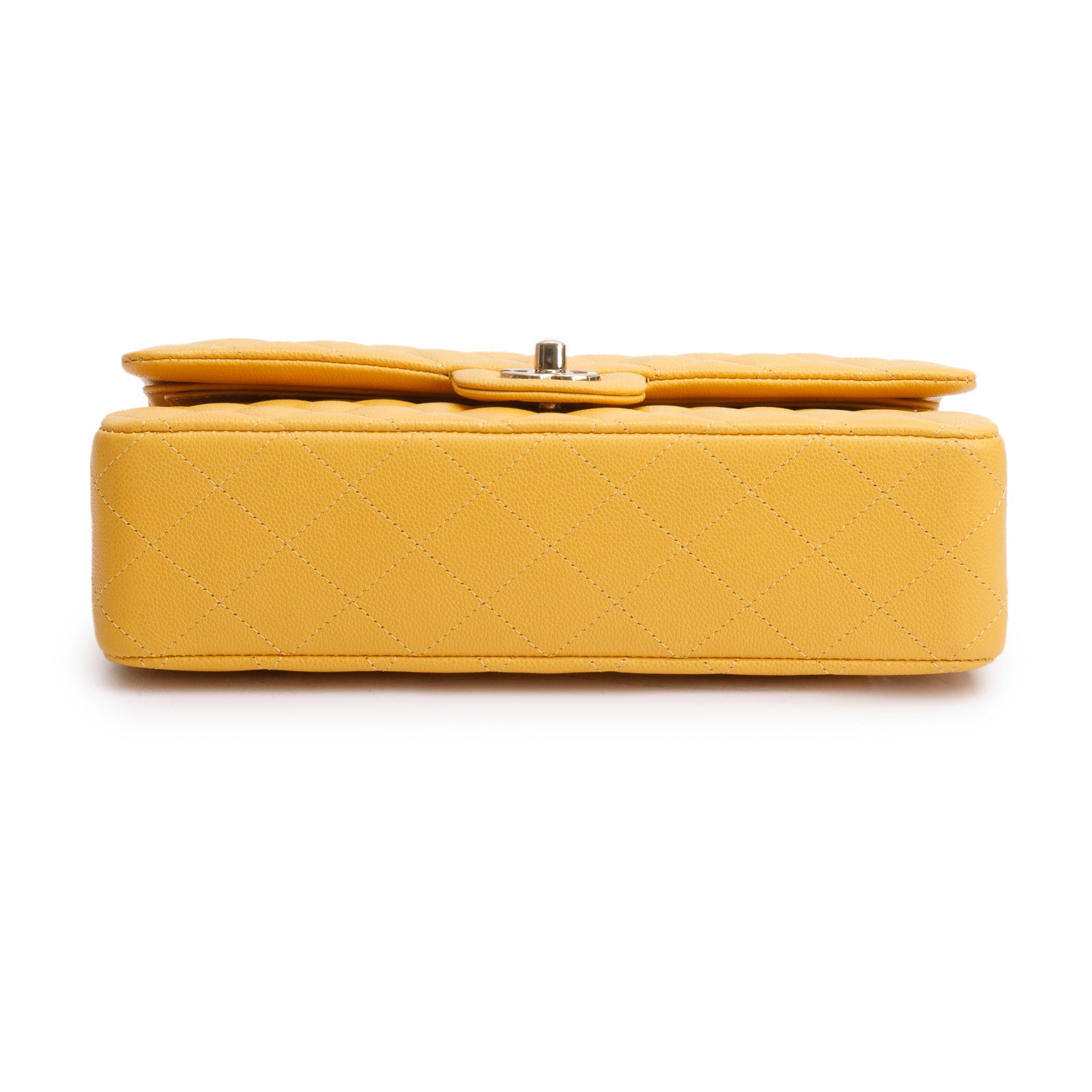 Chanel 2023 Quilted Caviar Leather Classic Medium Double Flap Bag w/ Box