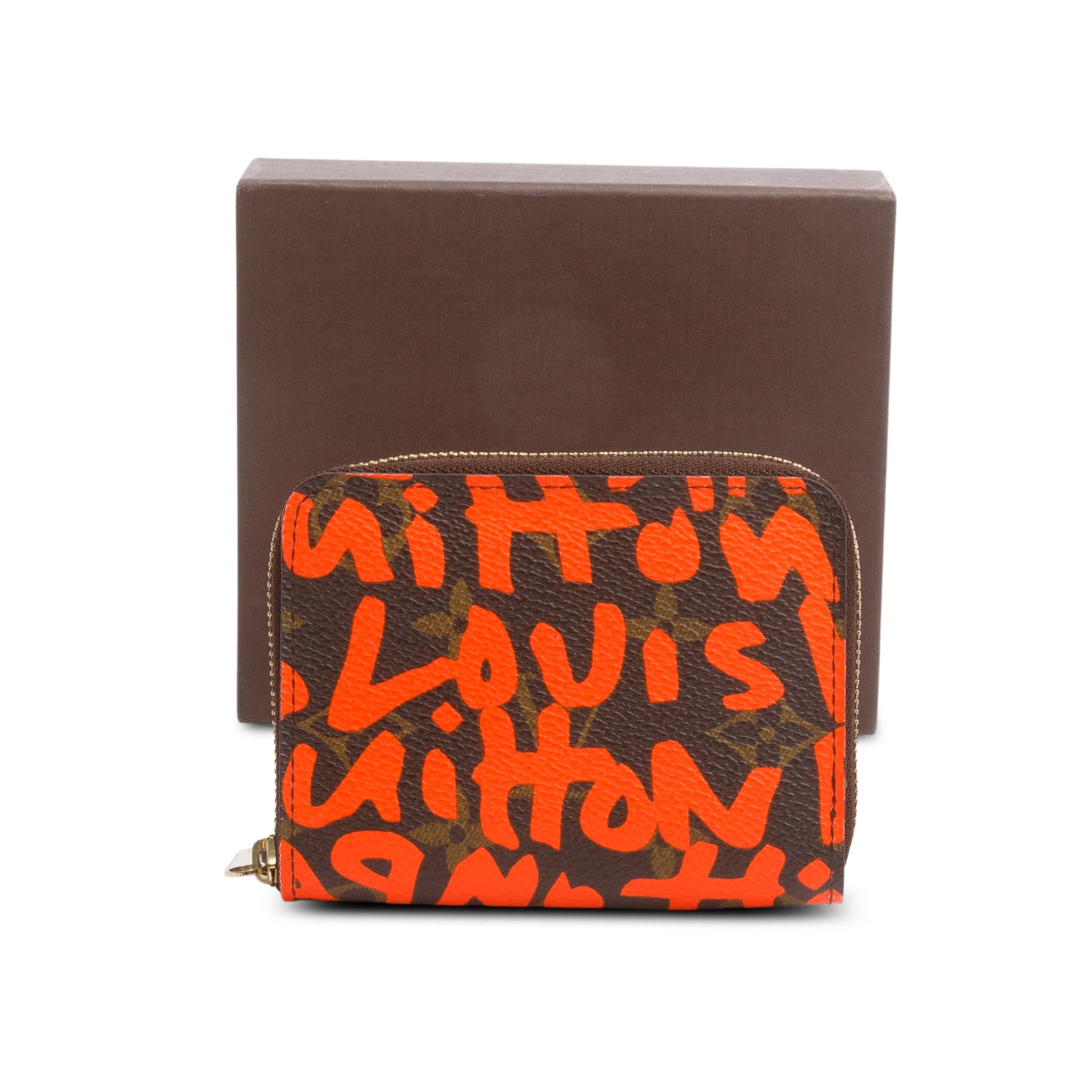 Louis Vuitton Monogram Graffiti Zippy Coin Purse w/ Box