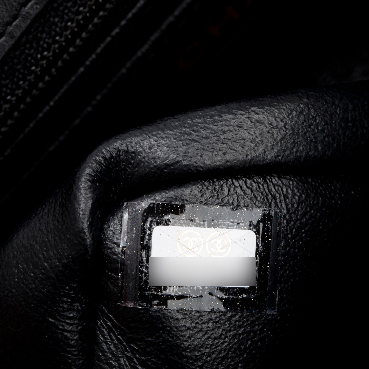 Chanel 2020 Black Lambskin Mini Coco Charms Rectangular Flap w/ Box & Authenticity Card