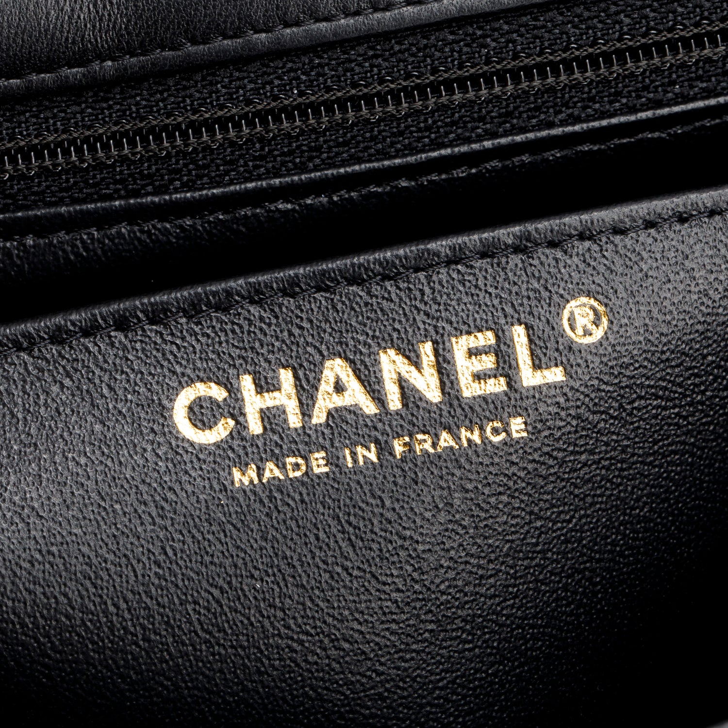 Chanel 2020 Black Lambskin Mini Coco Charms Rectangular Flap w/ Box & Authenticity Card