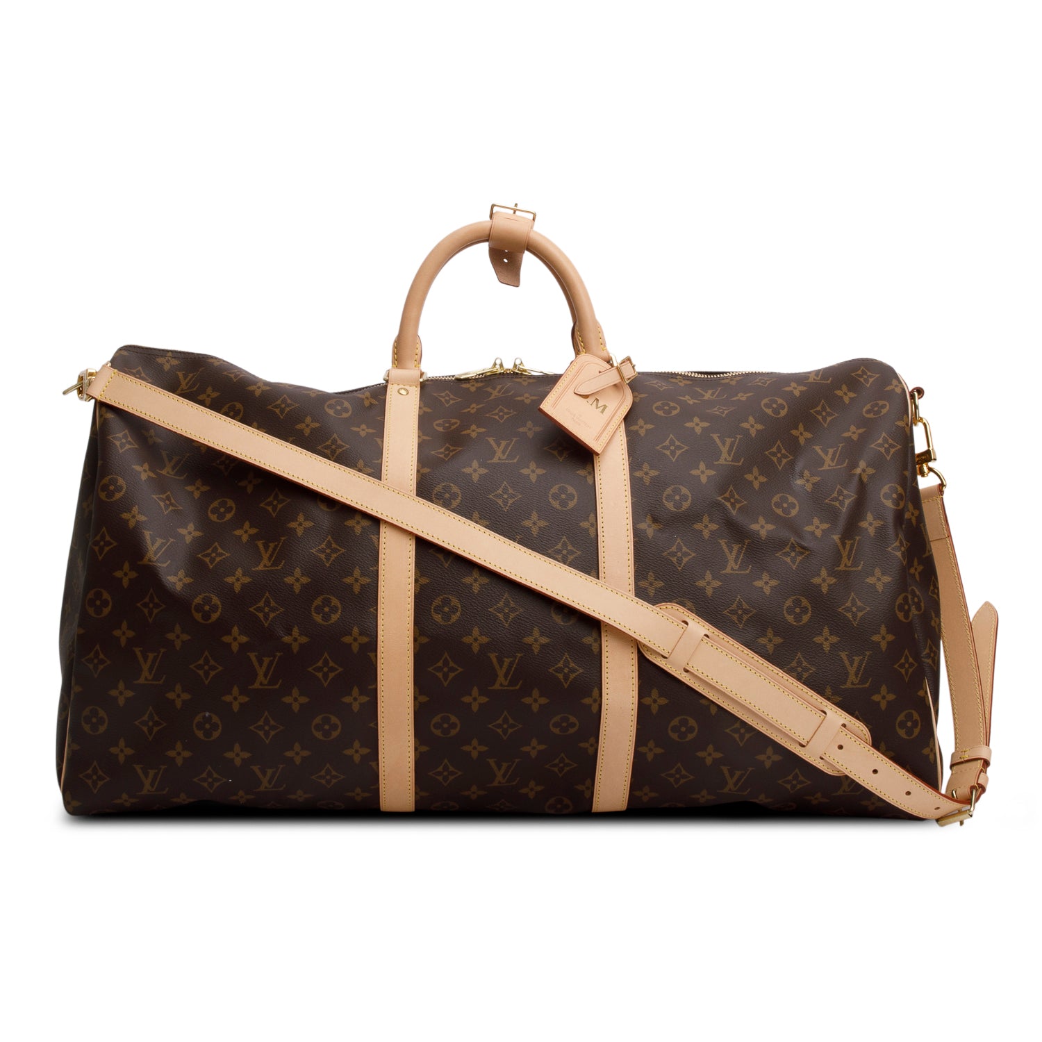 Louis Vuitton Monogram Keepall Bandouliere 60 w/ Box