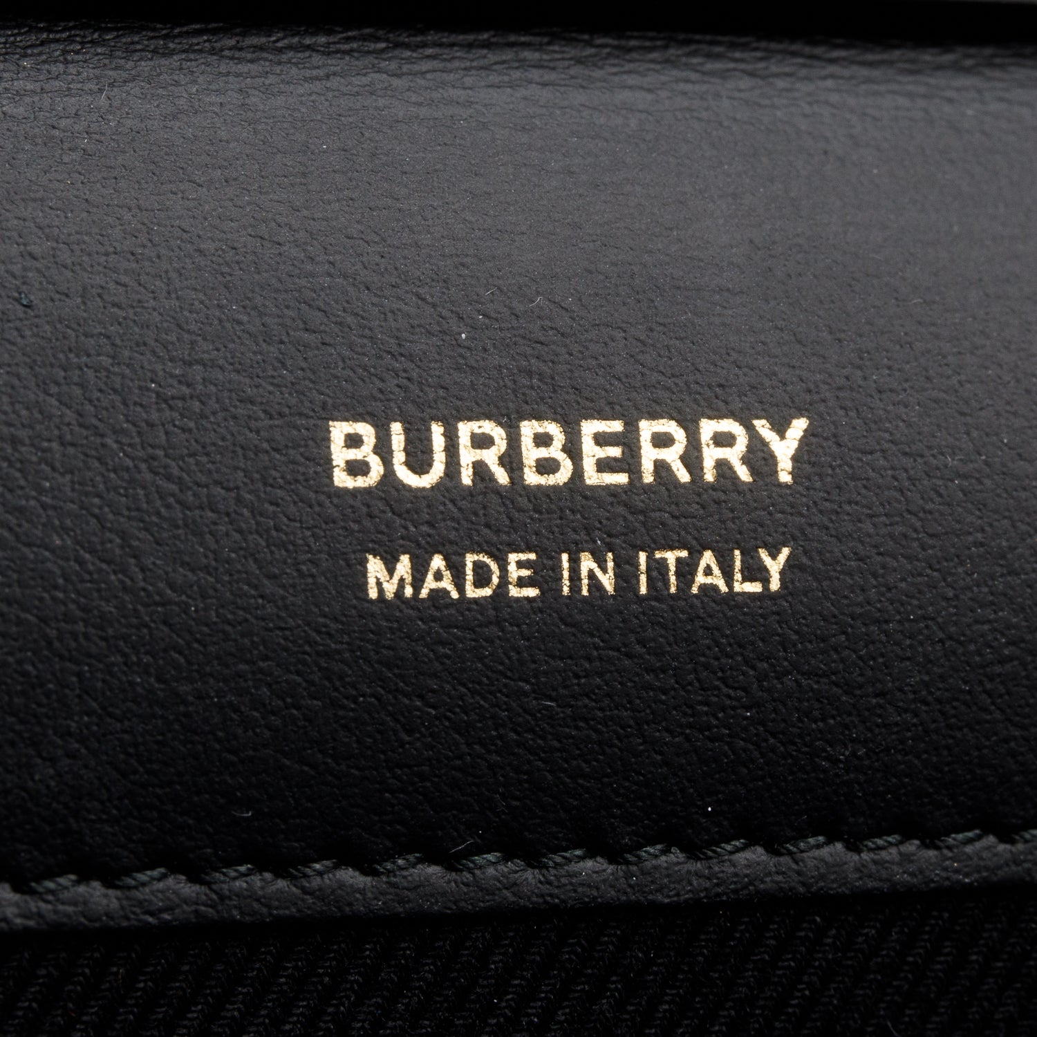 Burberry Black Quilted Leather Mini Lola Bag w/ Box