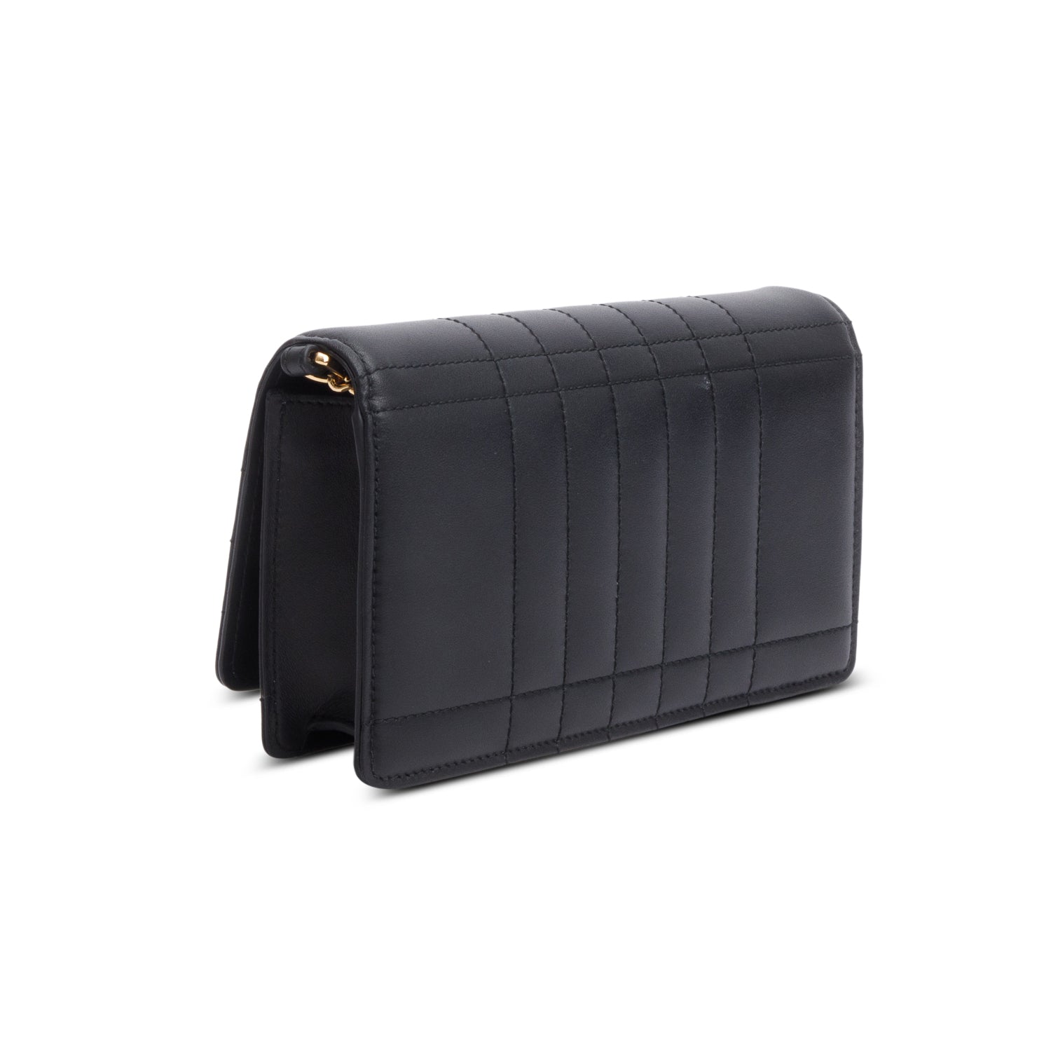 Burberry Black Quilted Leather Mini Lola Bag w/ Box