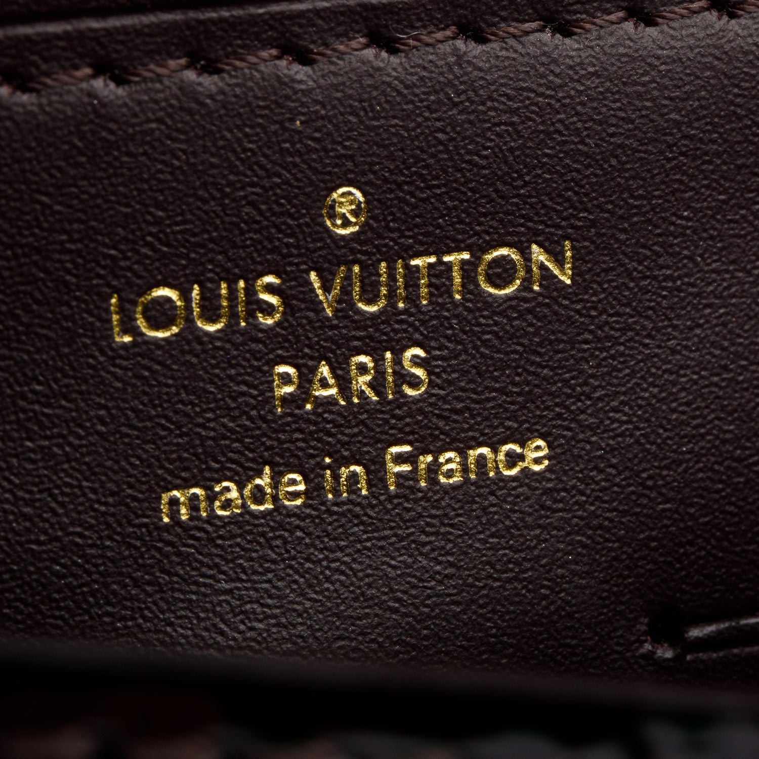 Louis Vuitton Burgundy Monogram Vernis Mira Chain Wallet