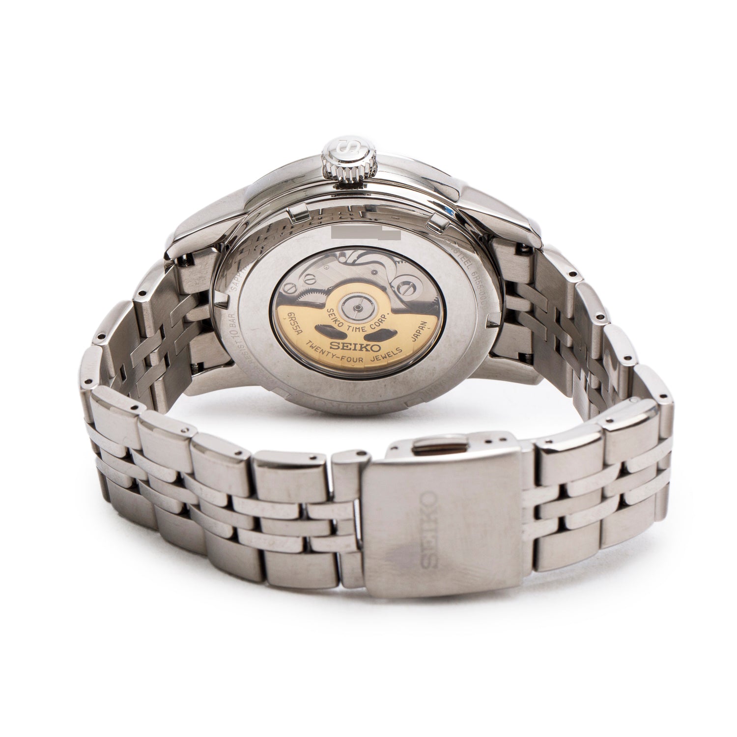 Seiko 2025 Stainless Steel Presage 40 MM Automatic Watch Black Dial w/ Box & Papers