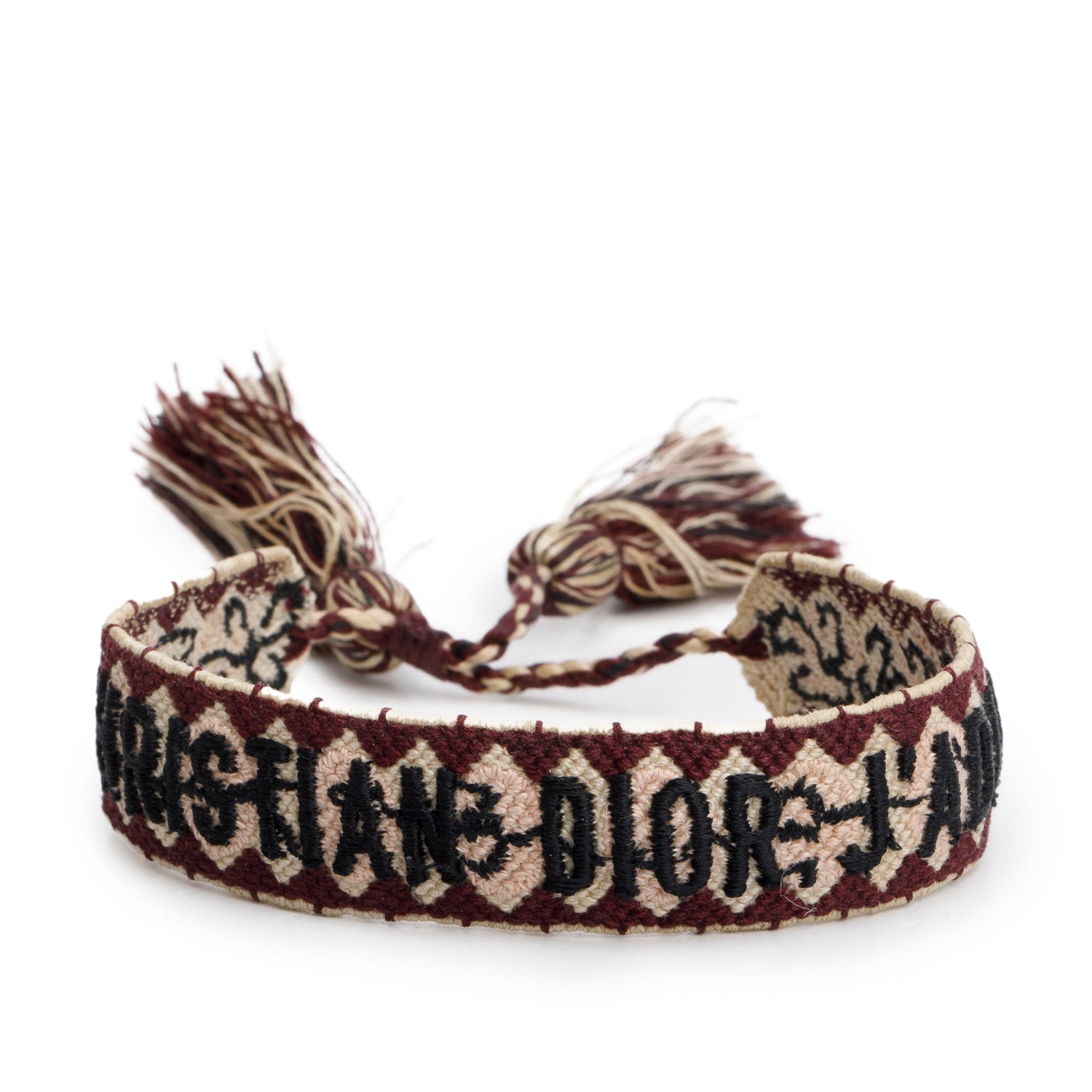 Christian Dior Woven Cotton Oblique J'Adior Friendship Bracelet Set