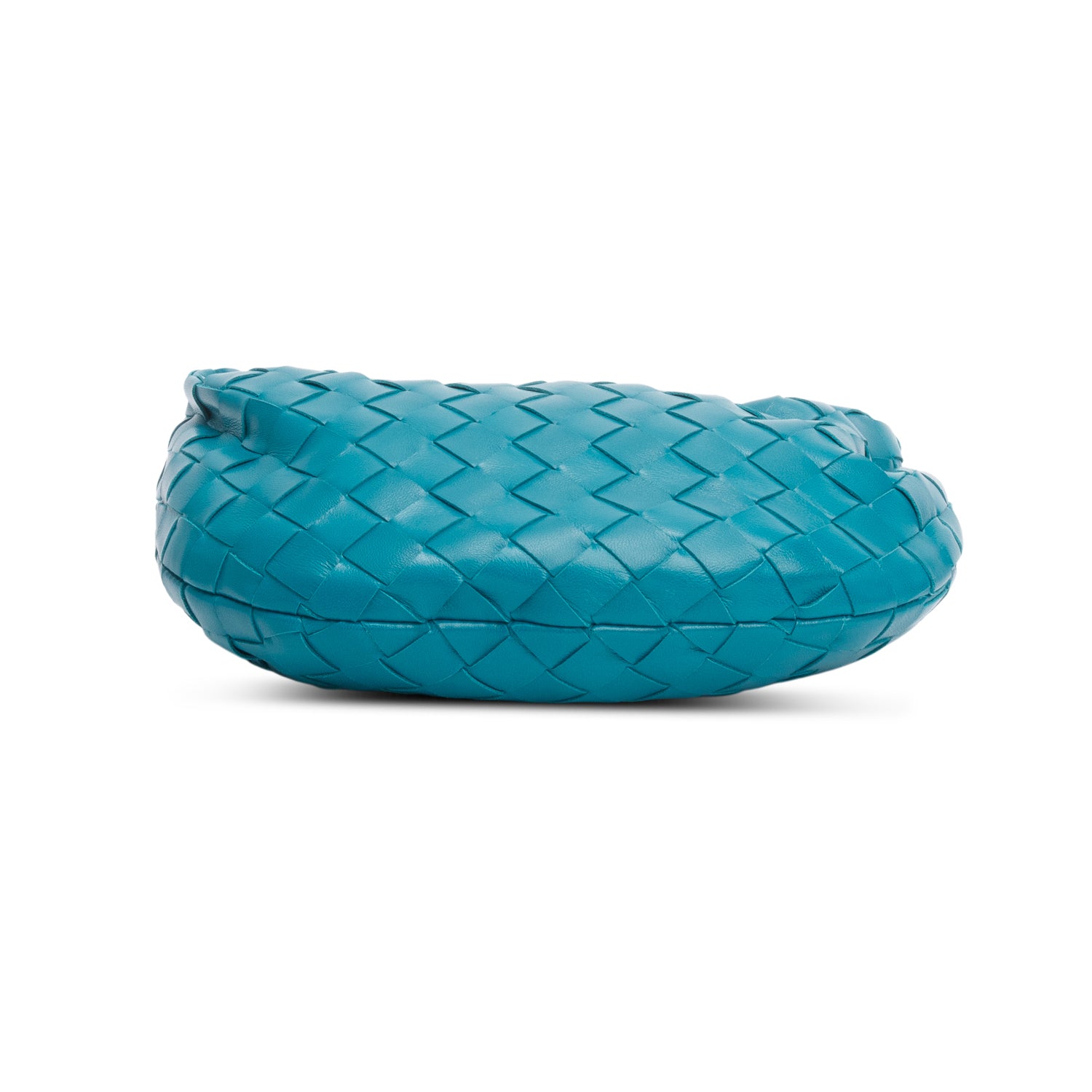Bottega Veneta Teal Lambskin Intrecciato Mini Jodie w/ Box
