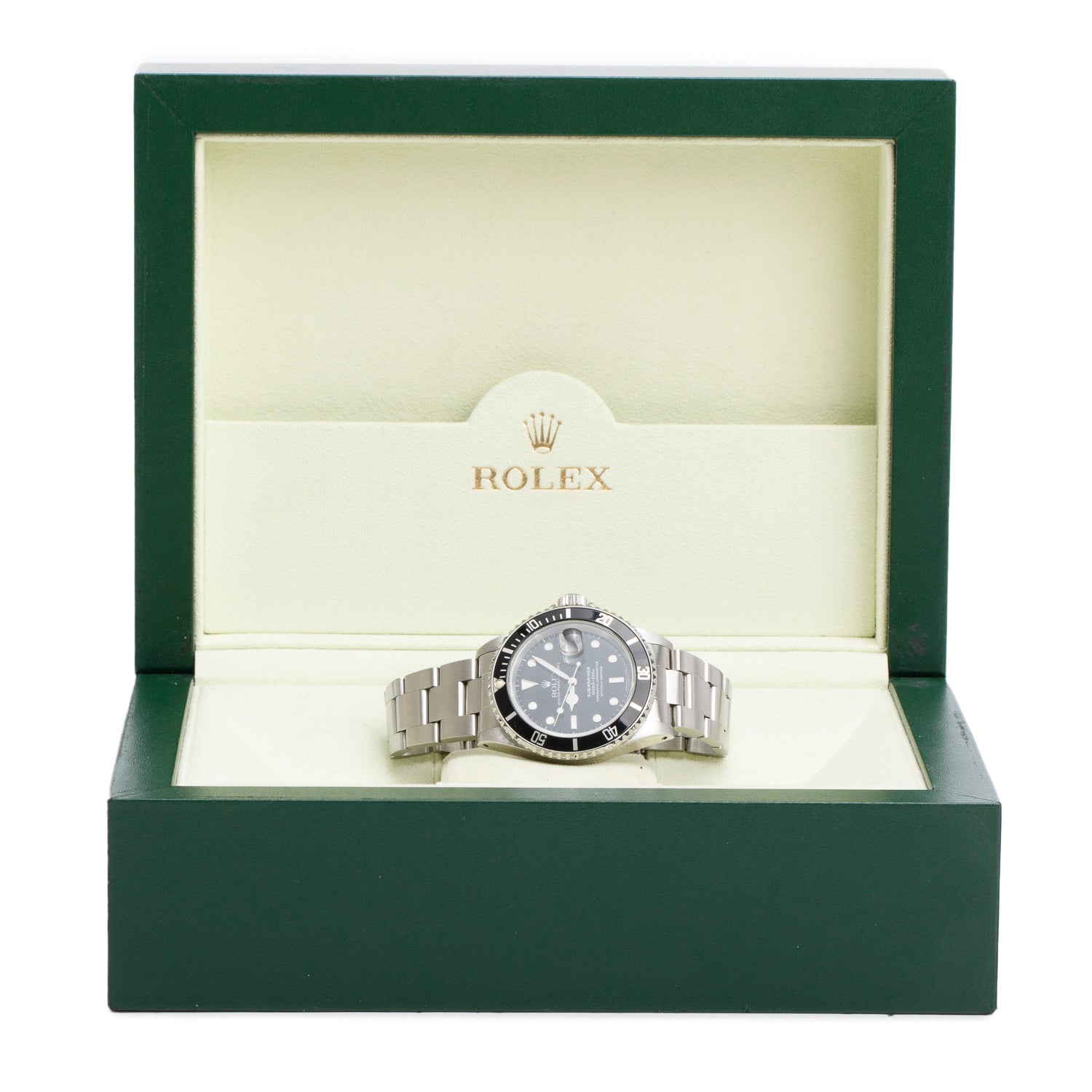 ROLEX BOX4個HK Rolex Stainless Steel Submariner Date 40 MM Watch Black Dial