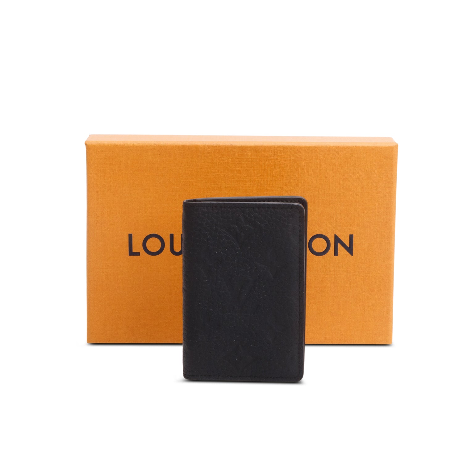 Louis Vuitton 2024 Monogram Shadow Leather Pocket Organizer w/ Box & Receipt