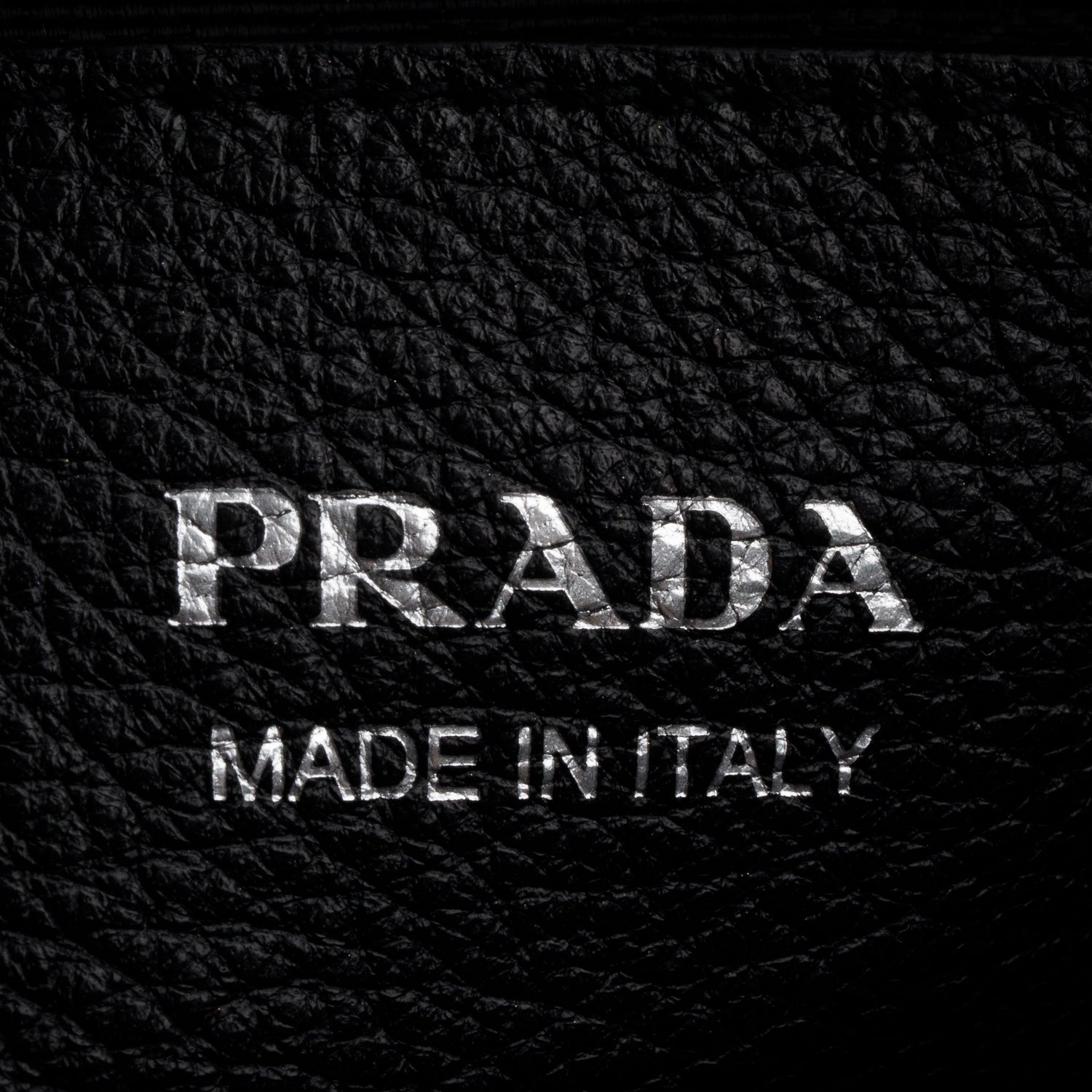 Prada Black Vitello Daino Soft Medium Double Zip Shoulder Bag w/ Straps