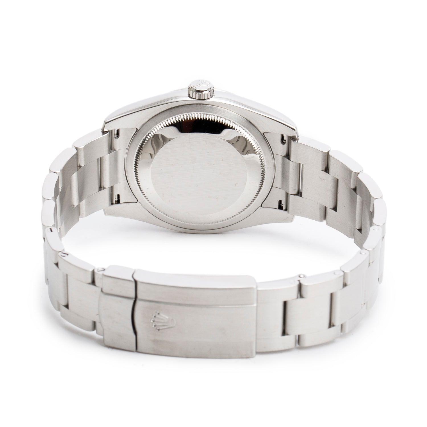 Rolex Stainless Steel Oyster Perpetual Explorer 36 MM Watch Blue Dial 116034 w/ Box & Papers