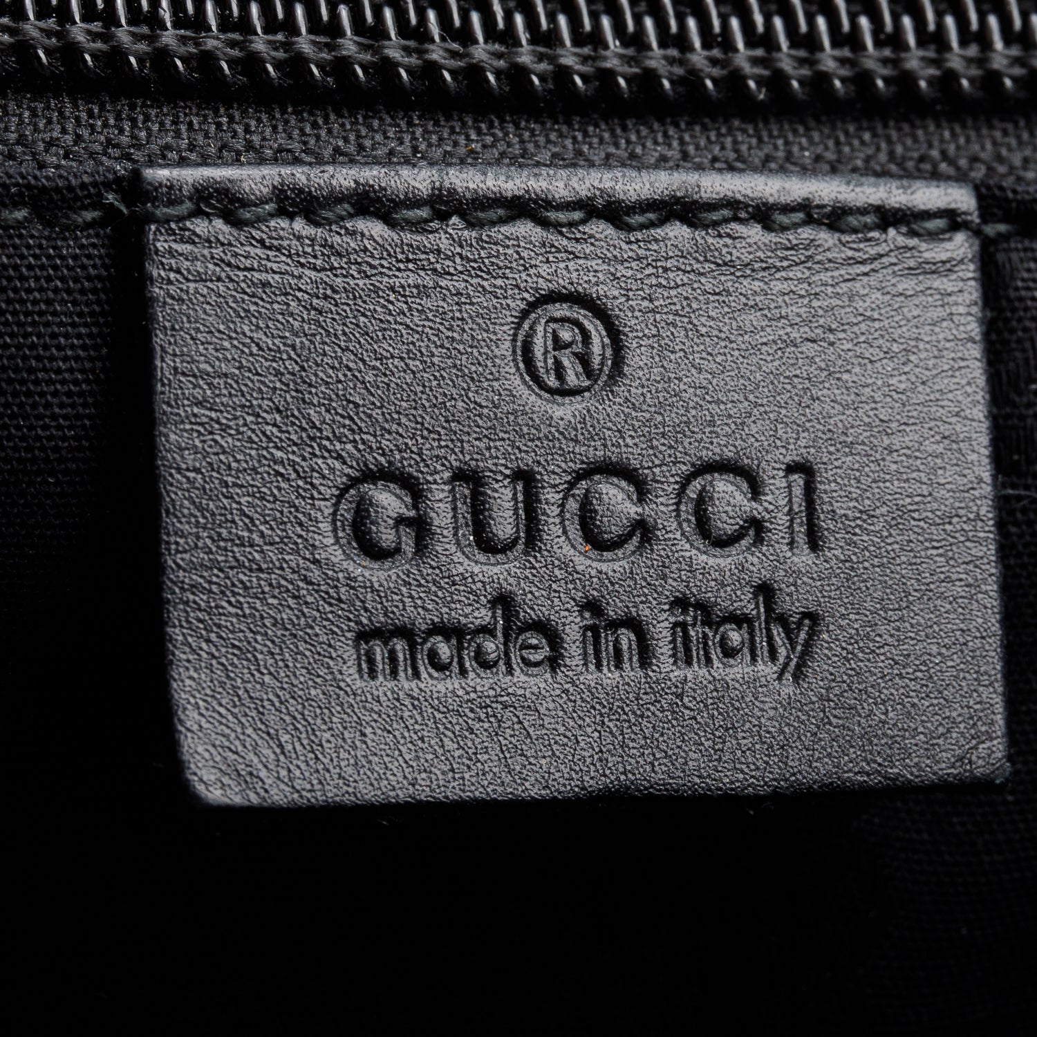 Gucci Black Imprime Monogram Medium Web 500 Double Buckle Flap Messenger Bag w/ Receipt