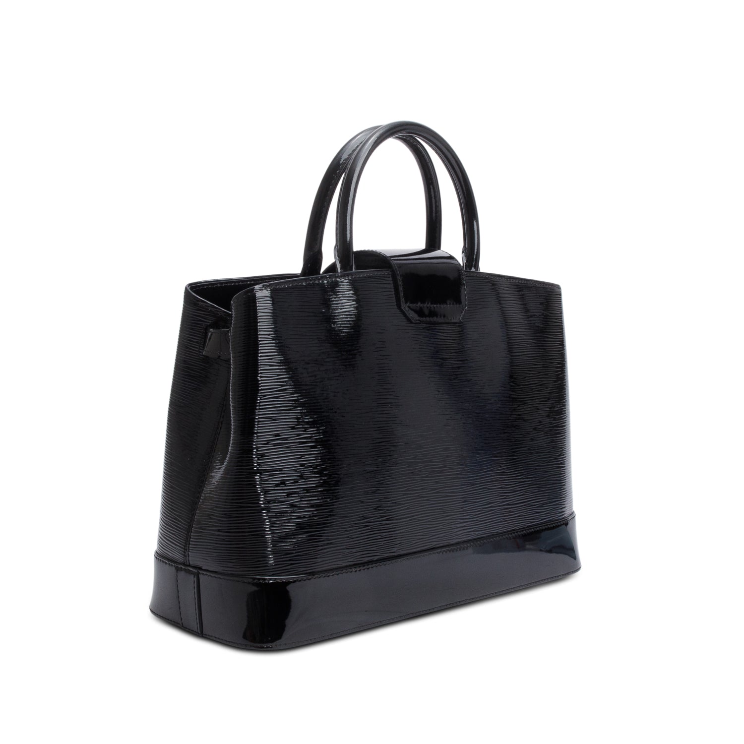 Louis Vuitton Black Electric Epi Leather Mirabeau GM w/ Strap