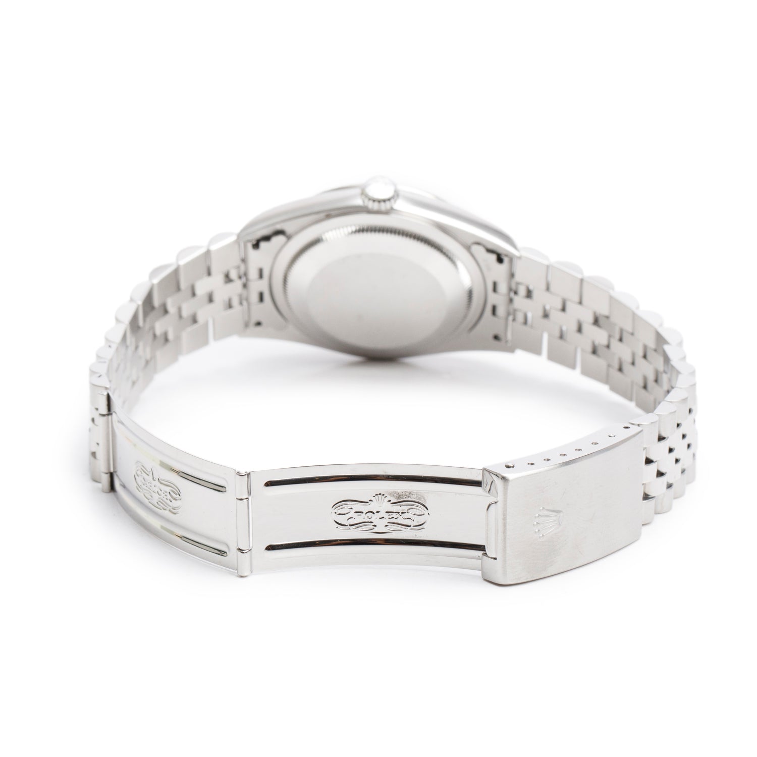 Rolex Stainless Steel Oyster Perpetual Datejust 36 MM Silver Dial Watch 16234 w/ Box, Papers & Extra Dial