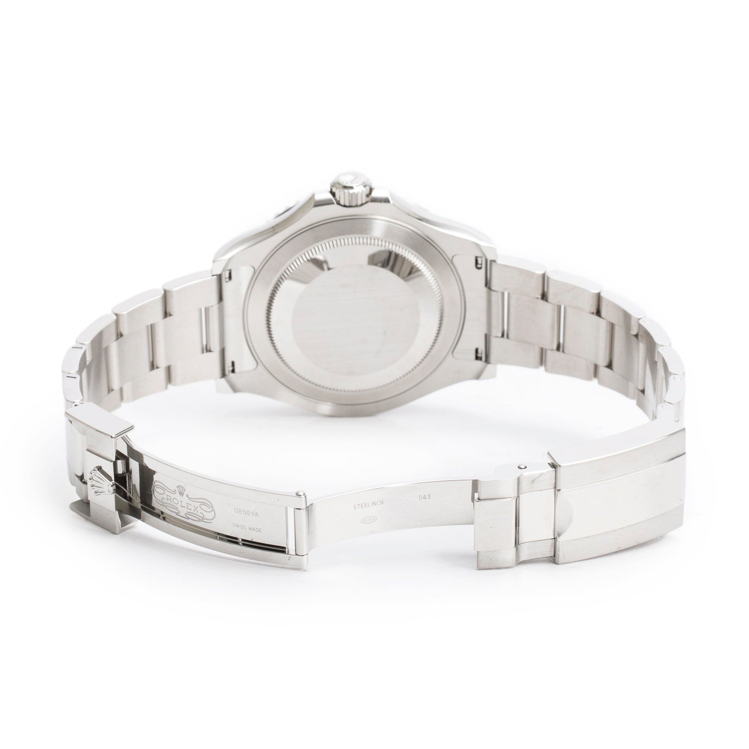 Rolex 2025 Stainless Steel & Platinum Yacht-Master Date 40 MM Automatic Watch Grey Dial 126622 w/ Box & Papers