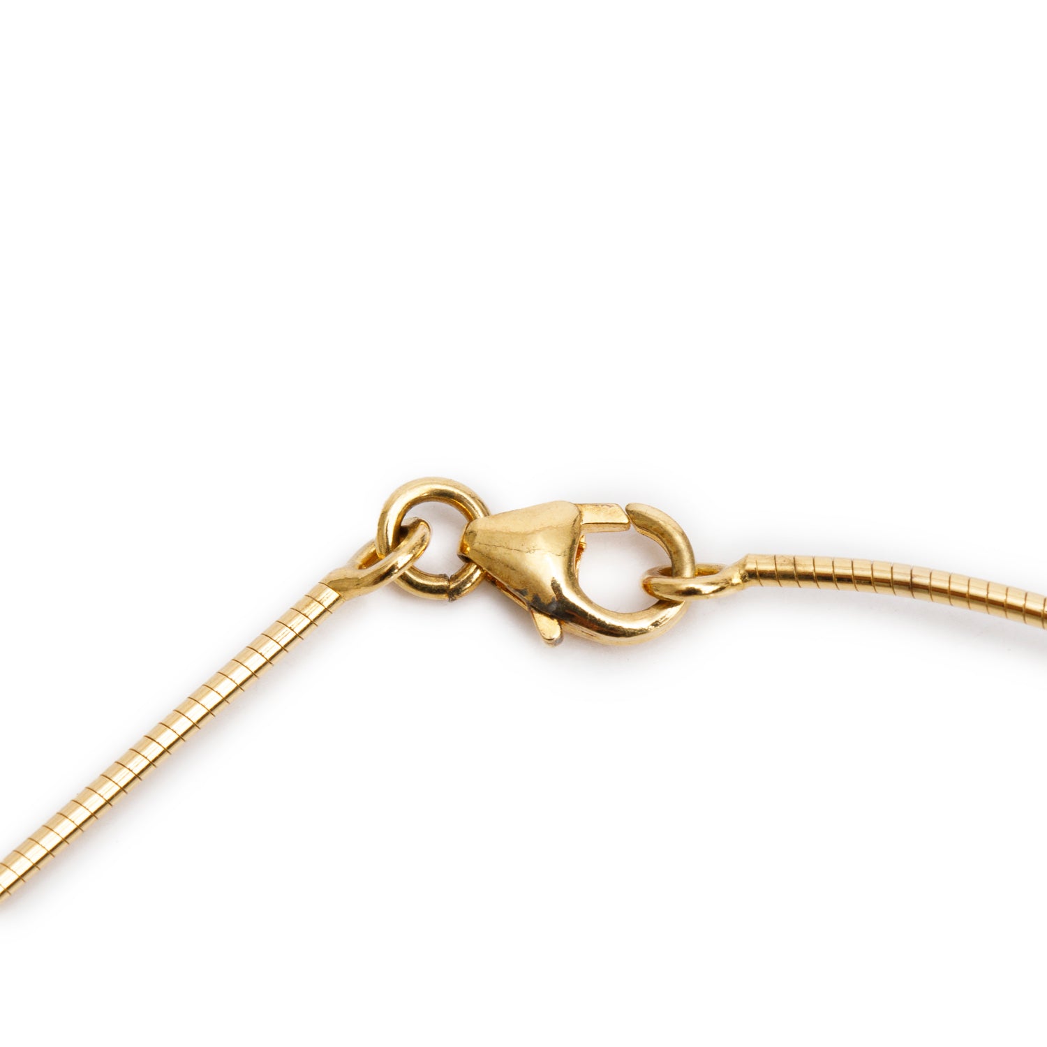 Hermes Gold-Plated White Enamel Pop H Cube Pendant Necklace