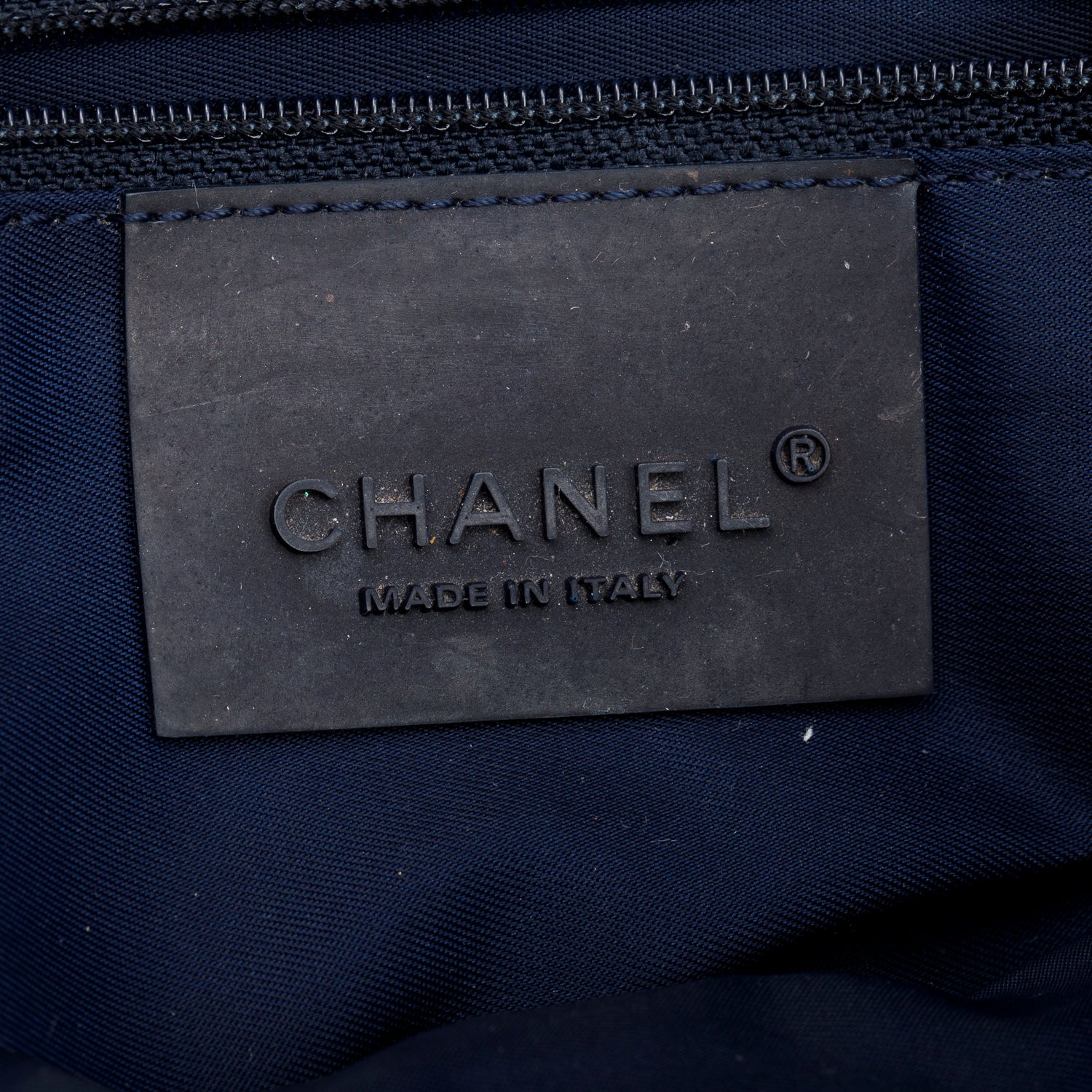 Chanel Blue Nylon Sport Ligne Flap Bag