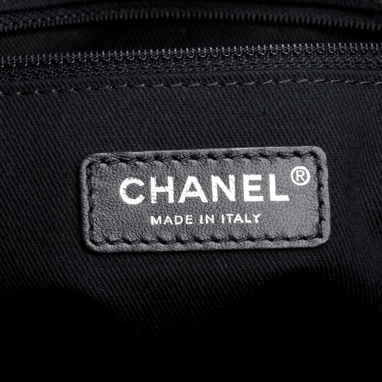 Chanel Grey Tweed Small Deauville Shopping Tote w/ Box & Authenticity Card