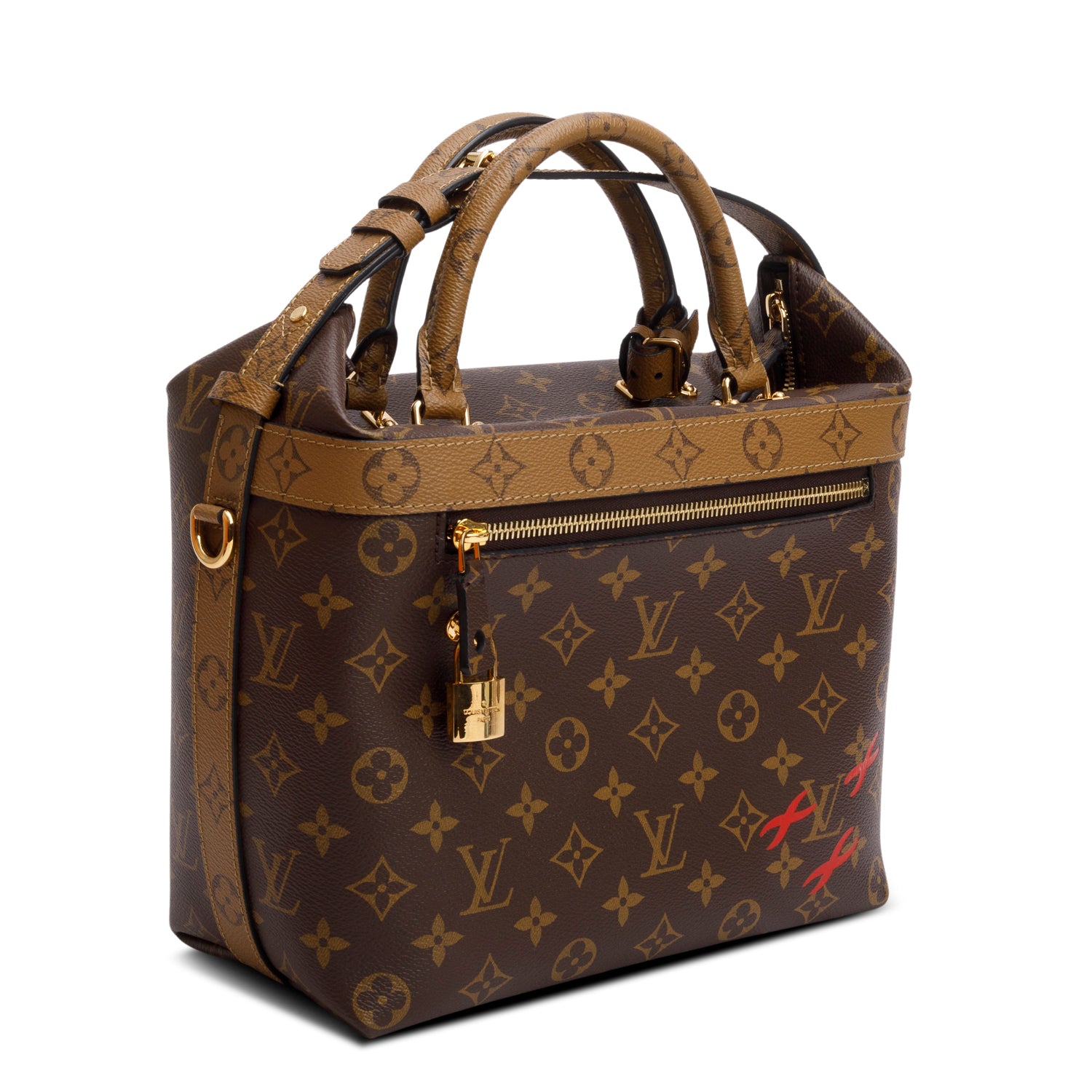 Louis Vuitton Reverse Monogram City Cruiser PM w/ Box, Strap & Receipt